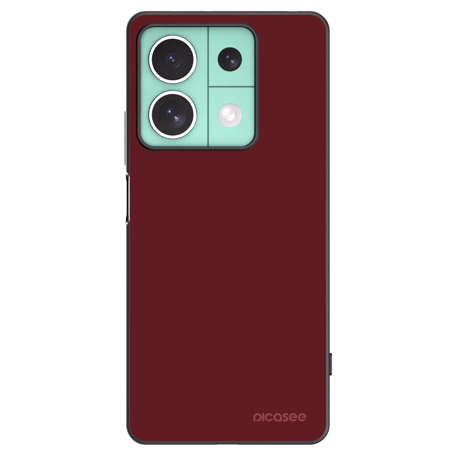 Picasee silikónový čierny obal pre Xiaomi Redmi Note 13 5G - Red Bliss