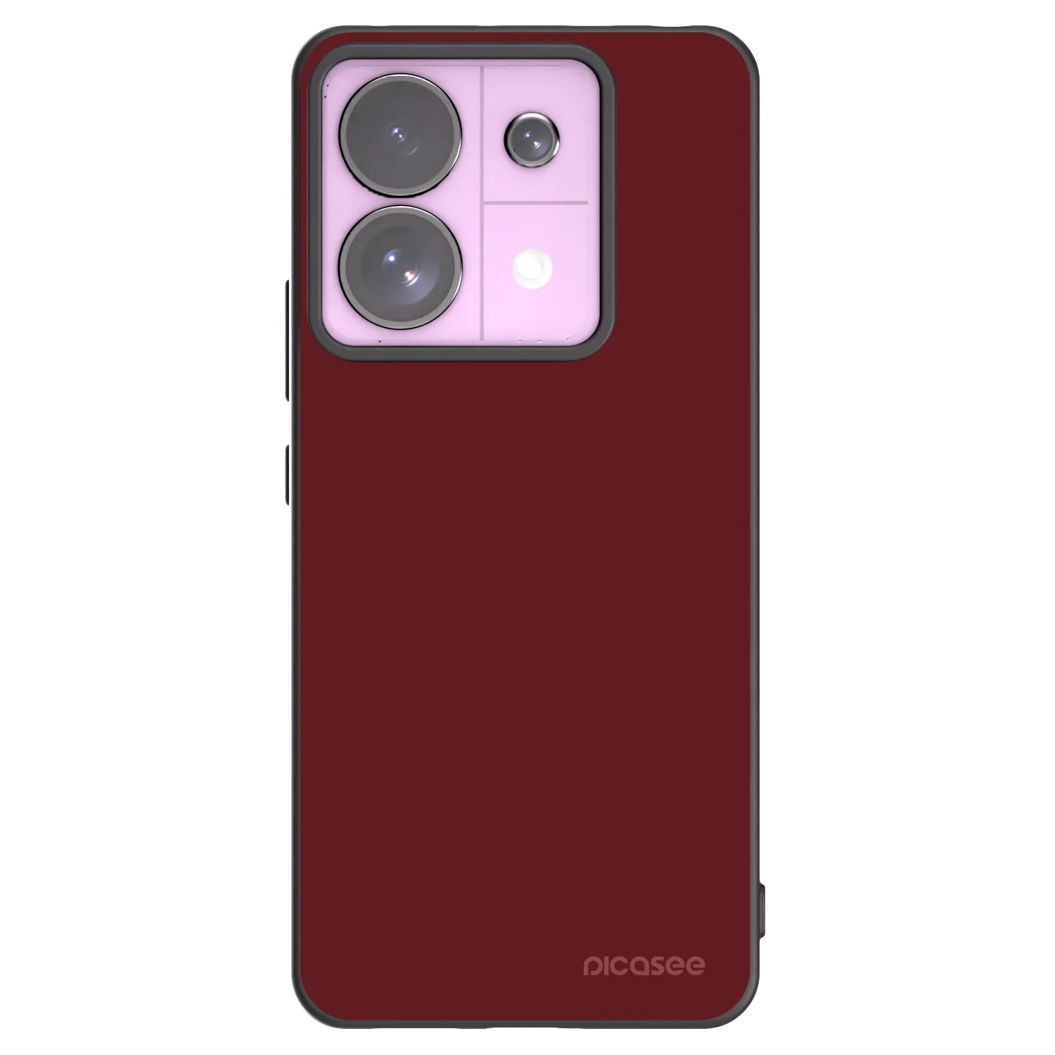 Picasee silikónový čierny obal pre Xiaomi Redmi Note 13 Pro 5G - Red Bliss