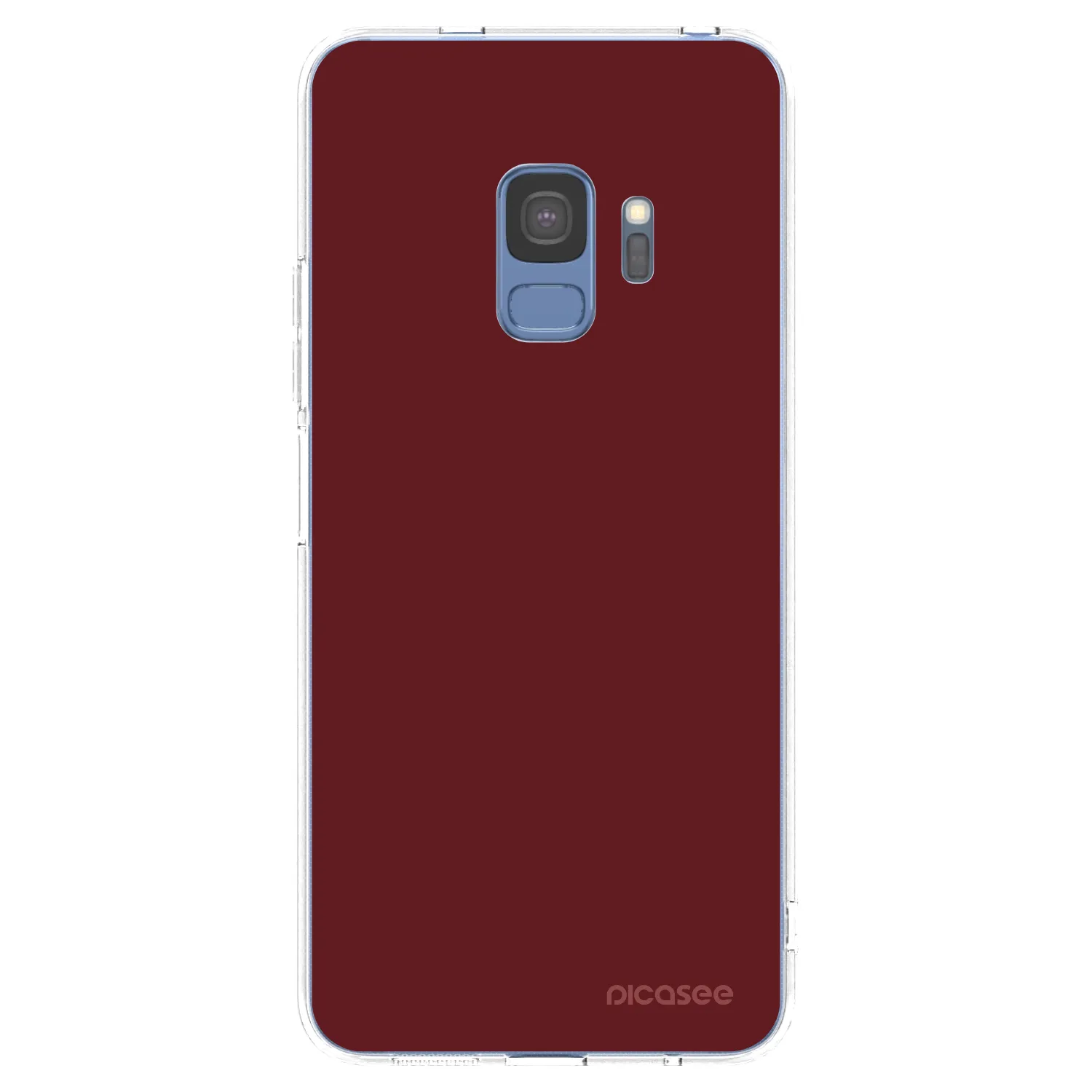 Picasee silikónový prehľadný obal pre Samsung Galaxy S9 G960F - Red Bliss
