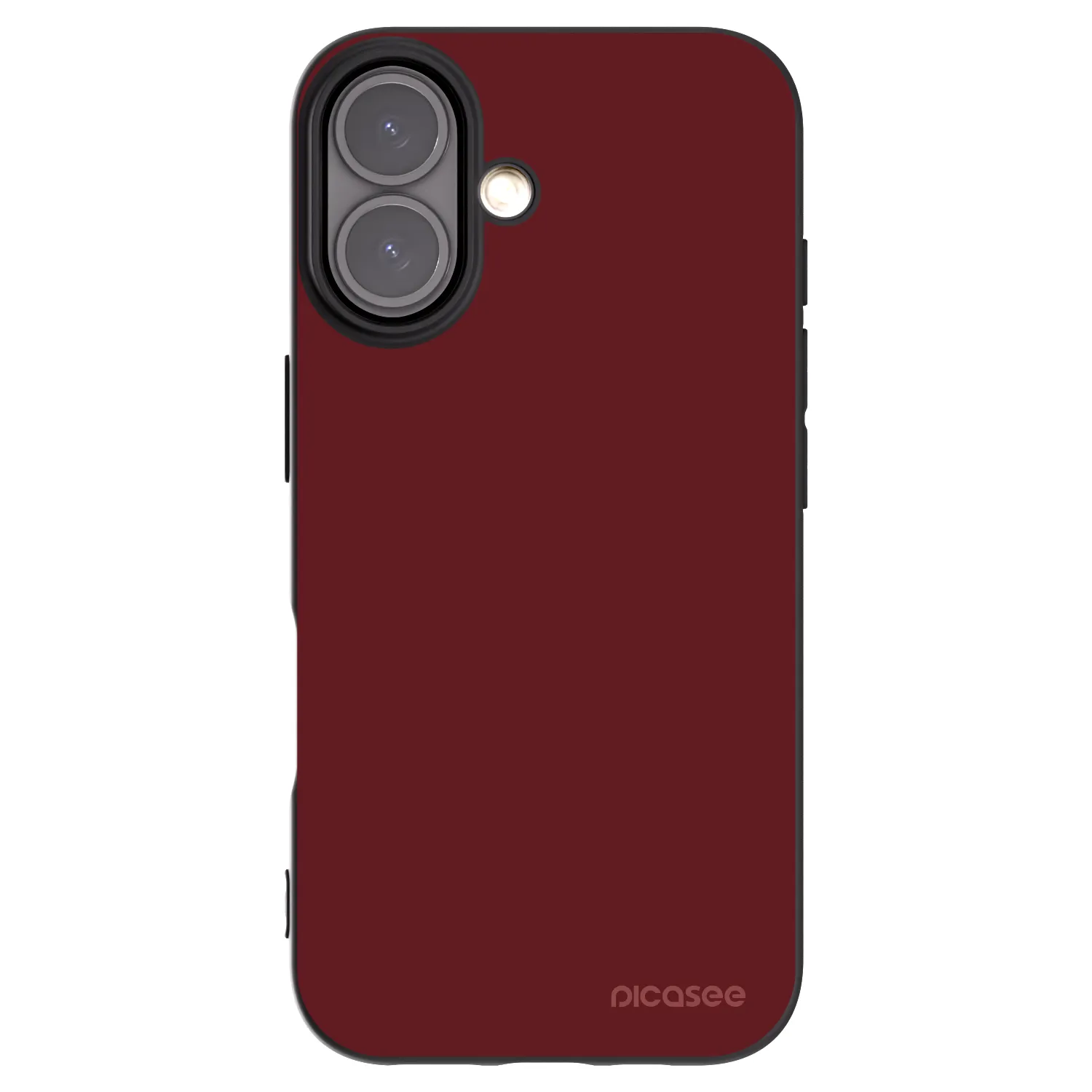 Picasee silikónový čierny obal pre Apple iPhone 16 - Red Bliss