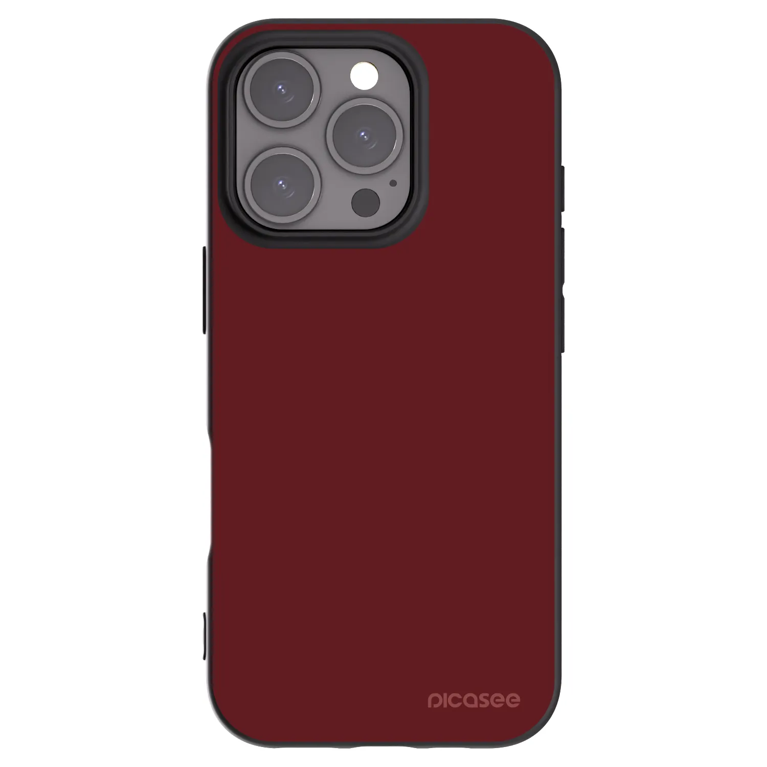 Picasee silikónový čierny obal pre Apple iPhone 16 Pro - Red Bliss