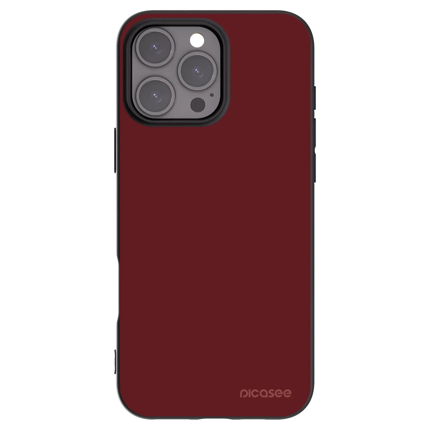 Picasee silikónový čierny obal pre Apple iPhone 16 Pro Max - Red Bliss