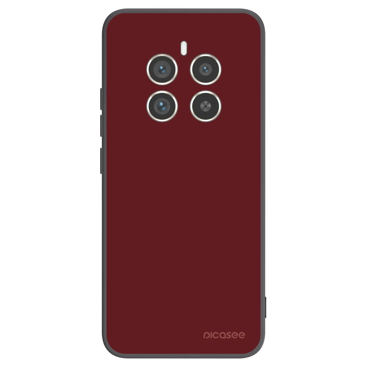 Picasee silikónový čierny obal pre Realme 12 Pro 5G - Red Bliss
