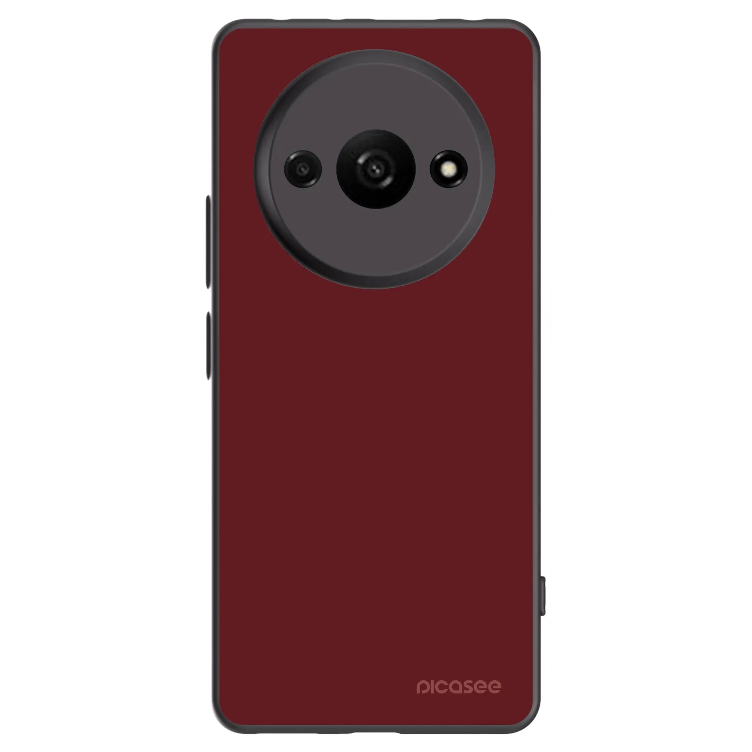 Picasee silikónový čierny obal pre Xiaomi Redmi A3 - Red Bliss