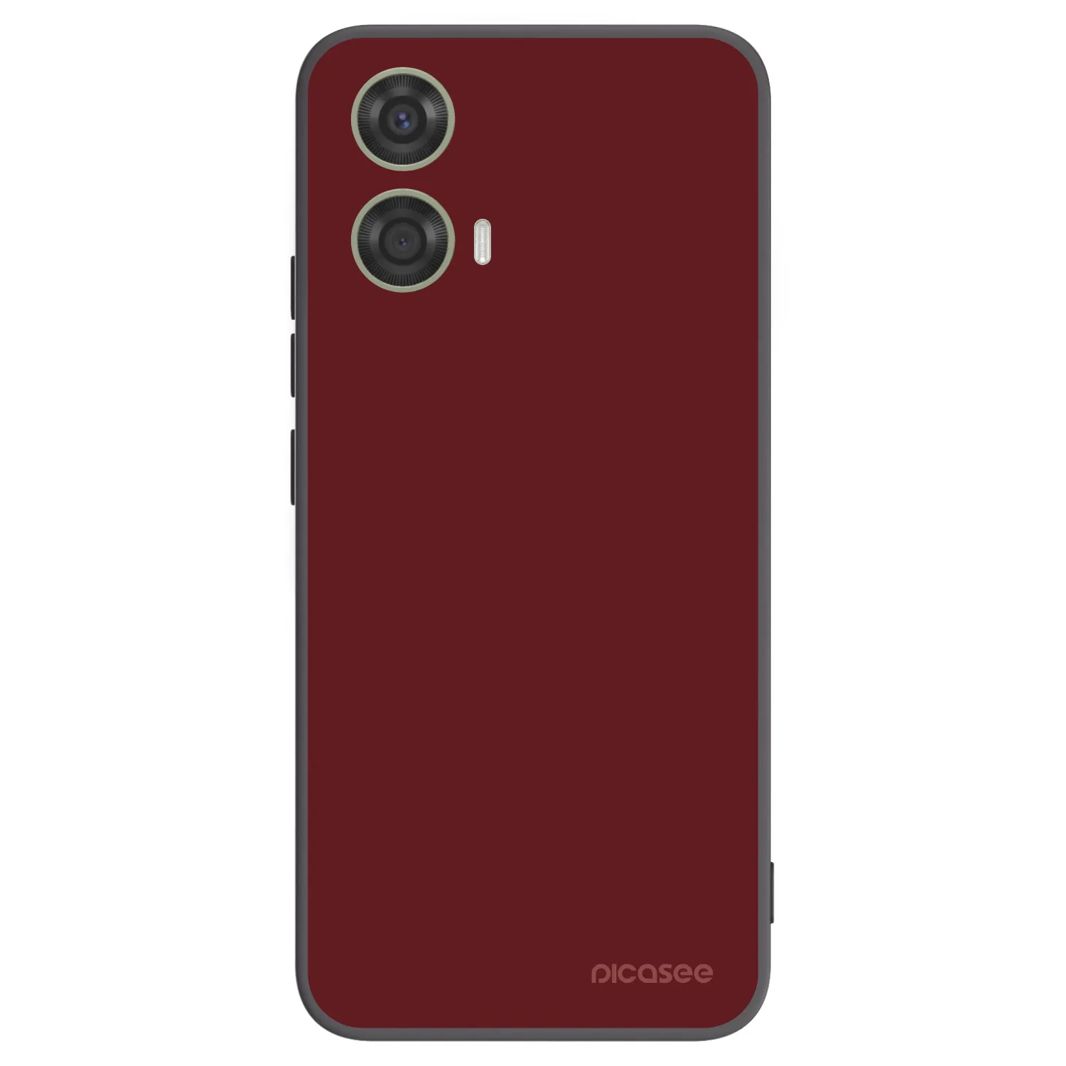 Picasee silikónový čierny obal pre Motorola Moto G24 - Red Bliss