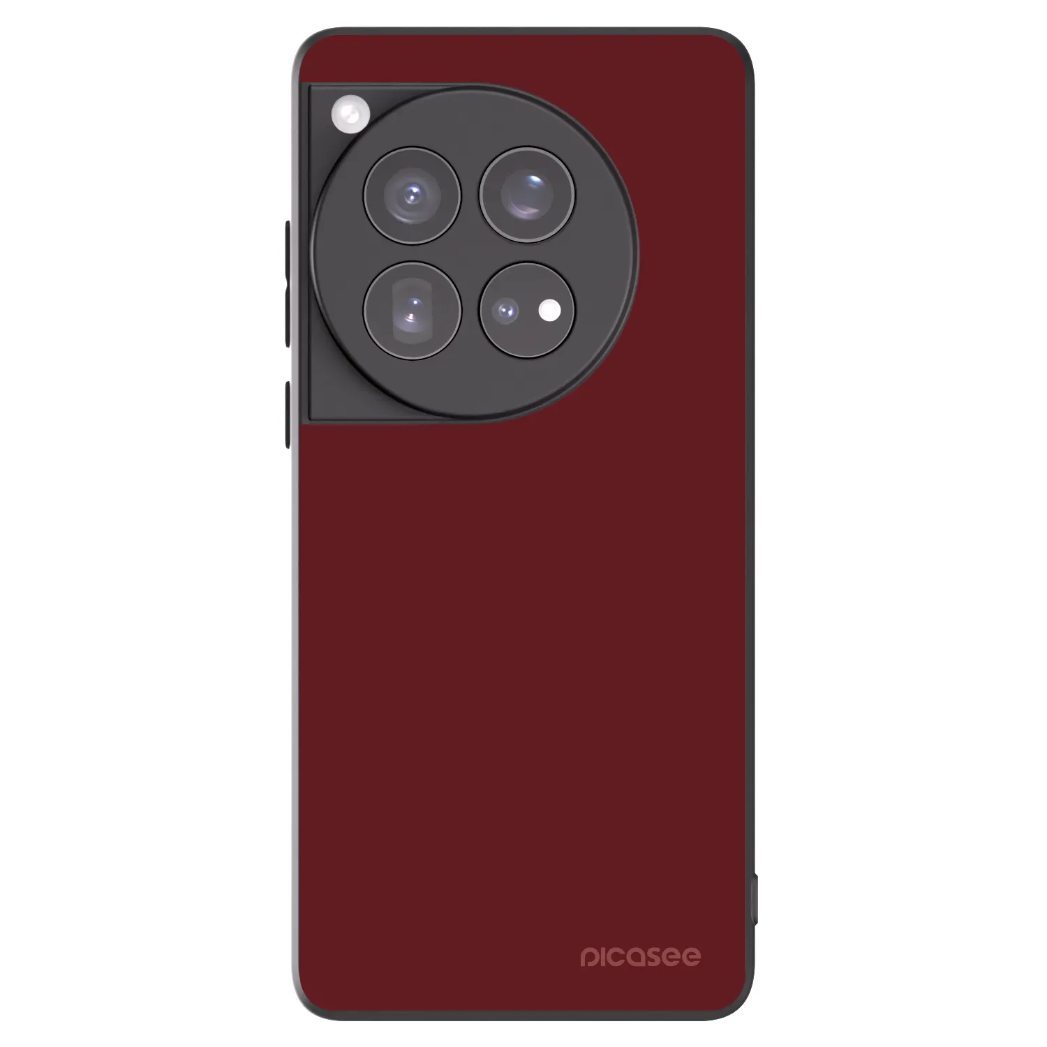 Silikónový čierny obal pre OnePlus 12 5G - Red Bliss