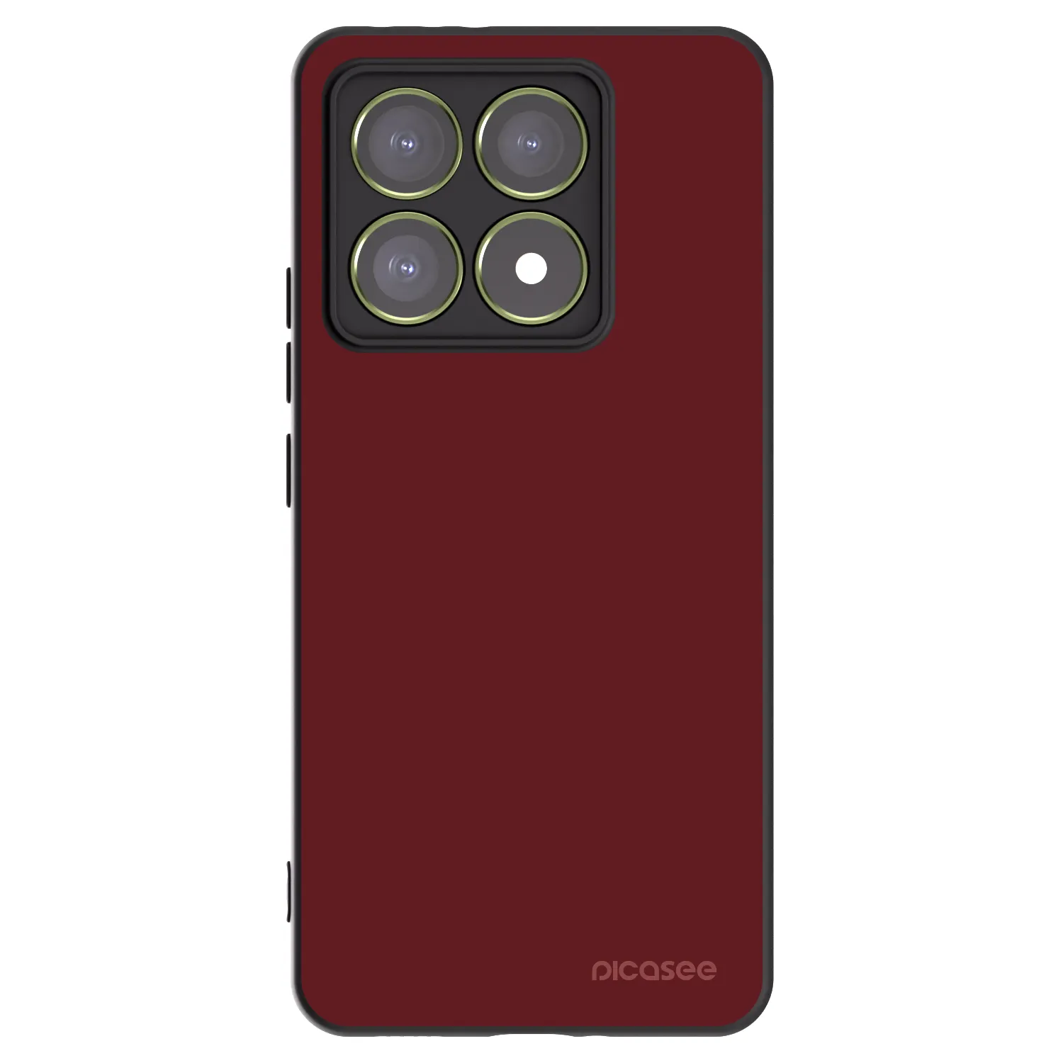 Picasee silikónový čierny obal pre Xiaomi 14T - Red Bliss