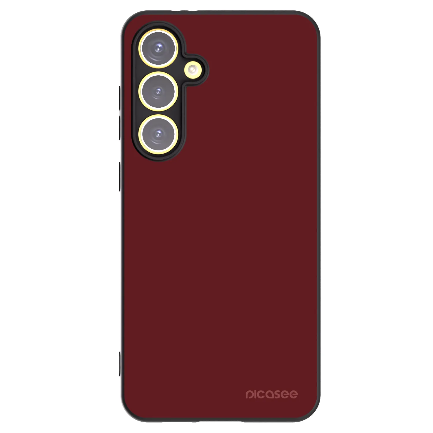 Picasee silikónový čierny obal pre Samsung Galaxy S24 FE S721B - Red Bliss