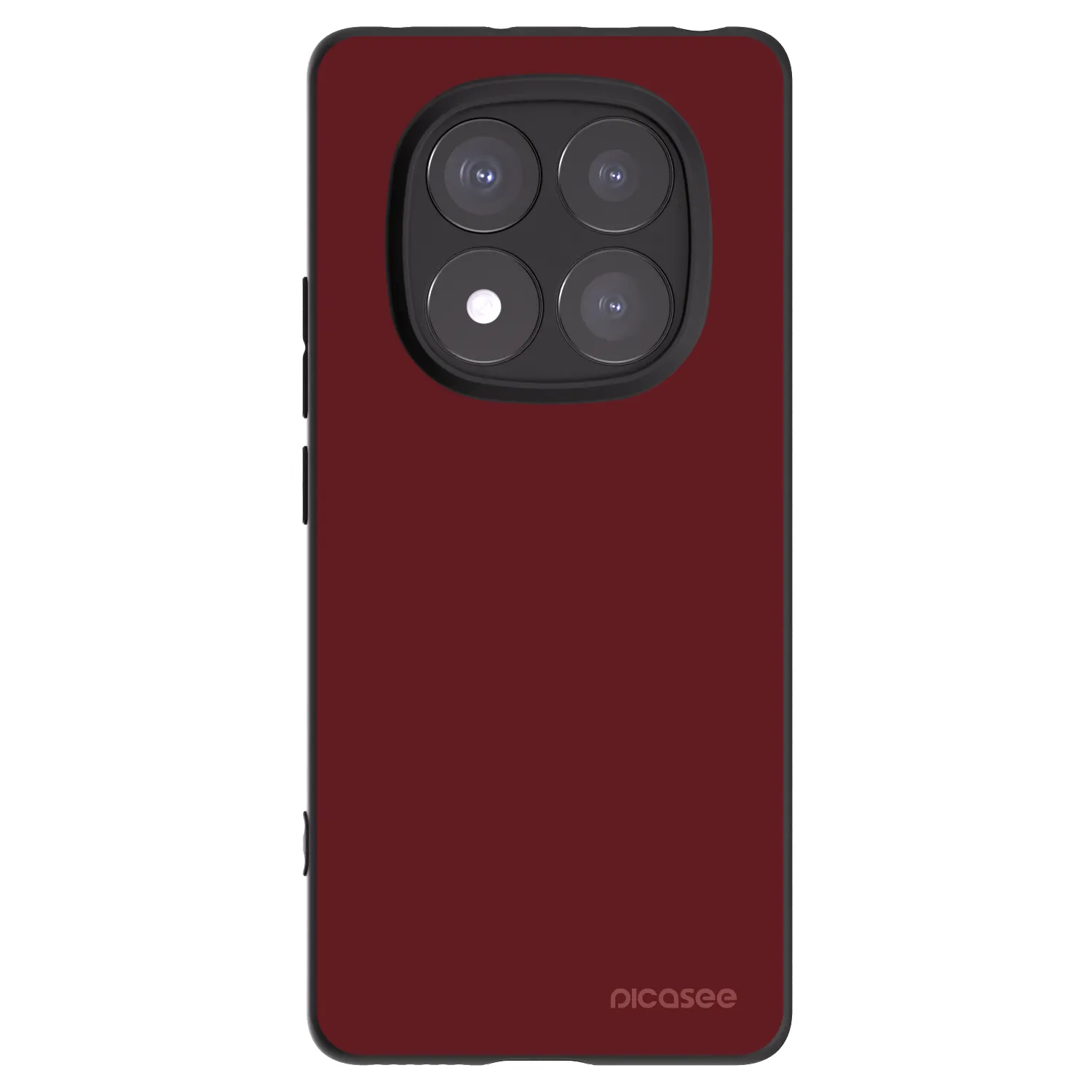 Silikónový čierny obal pre Xiaomi Redmi Note 14 Pro+ 5G - Red Bliss