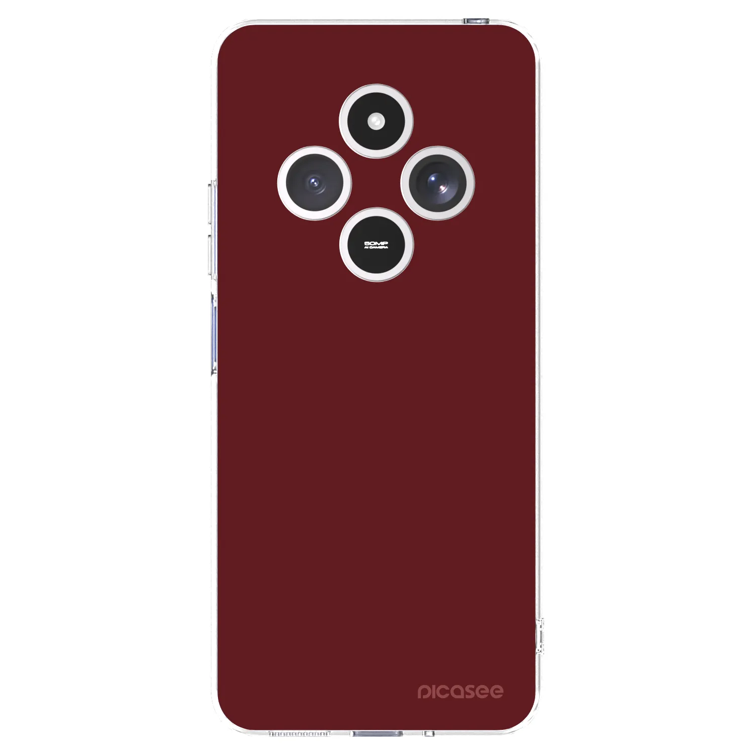 Picasee silikónový prehľadný obal pre Xiaomi Redmi 14C - Red Bliss
