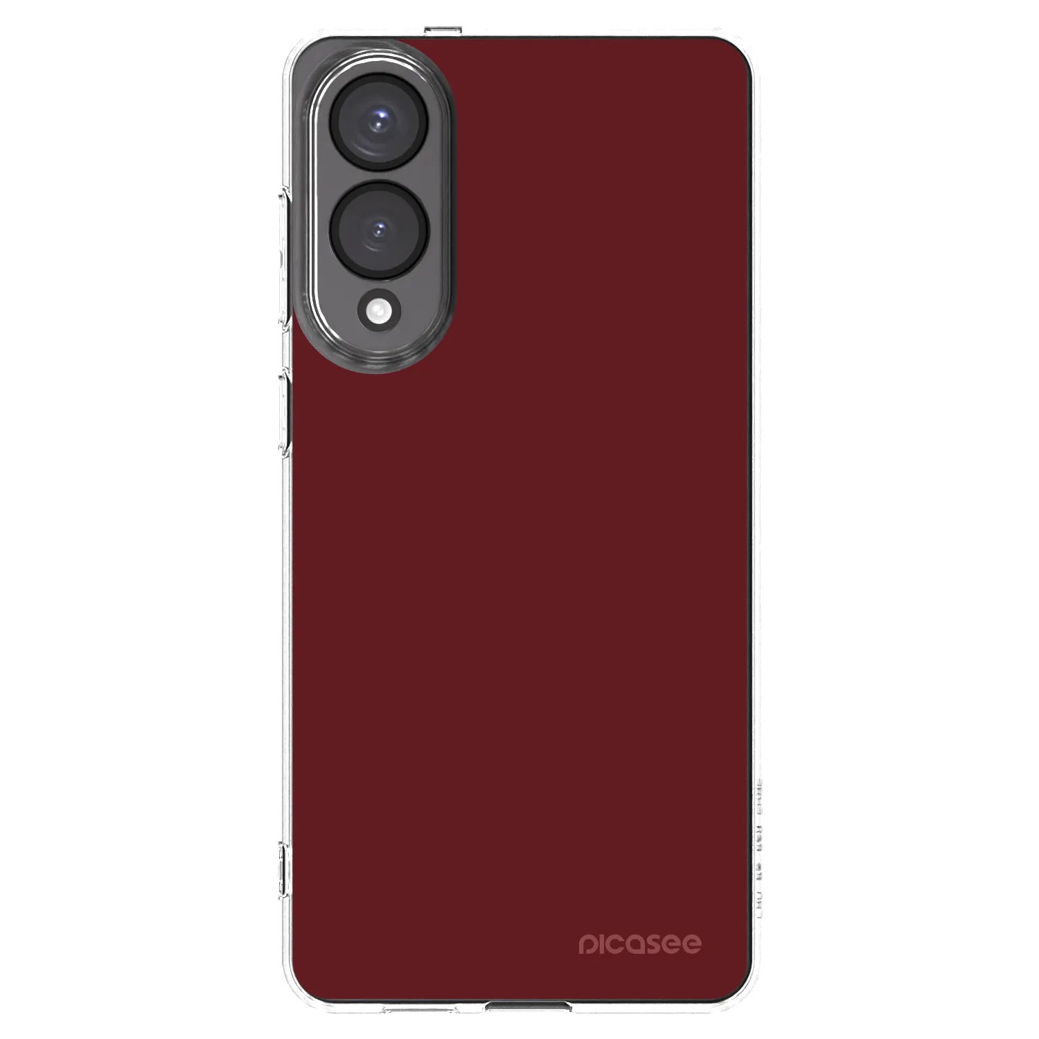 Picasee silikónový prehľadný obal pre Samsung Galaxy S25 Edge 5G - Red Bliss