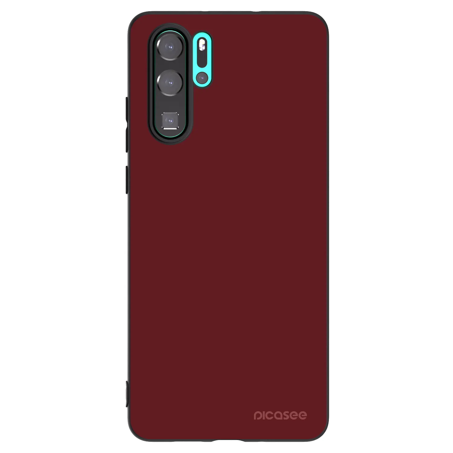 Picasee silikónový čierny obal pre Huawei P30 Pro - Red Bliss