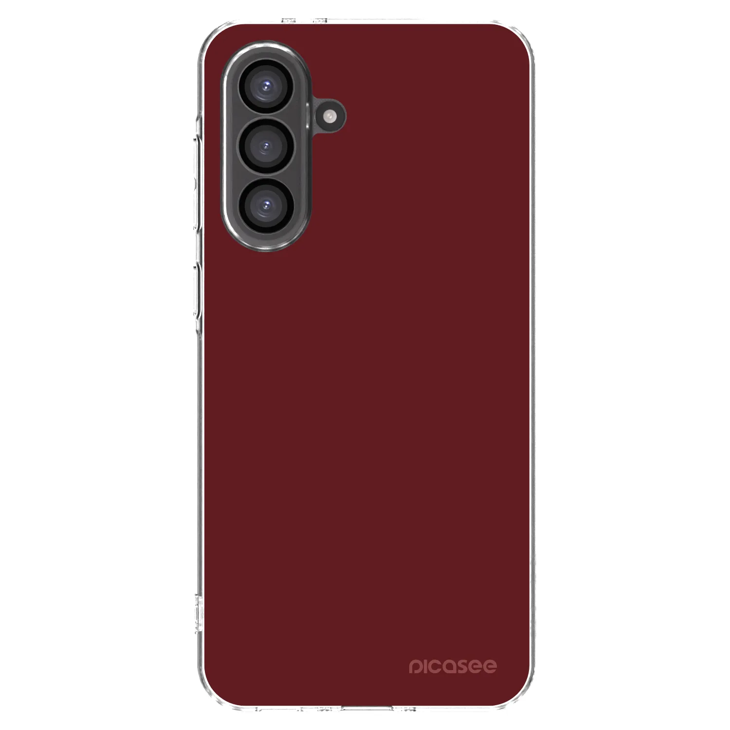 Picasee silikónový prehľadný obal pre Samsung Galaxy A56 5G A566B - Red Bliss