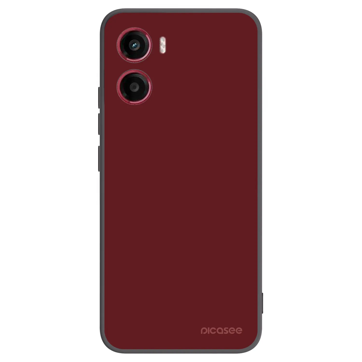 Picasee silikónový čierny obal pre Motorola Moto G05 - Red Bliss