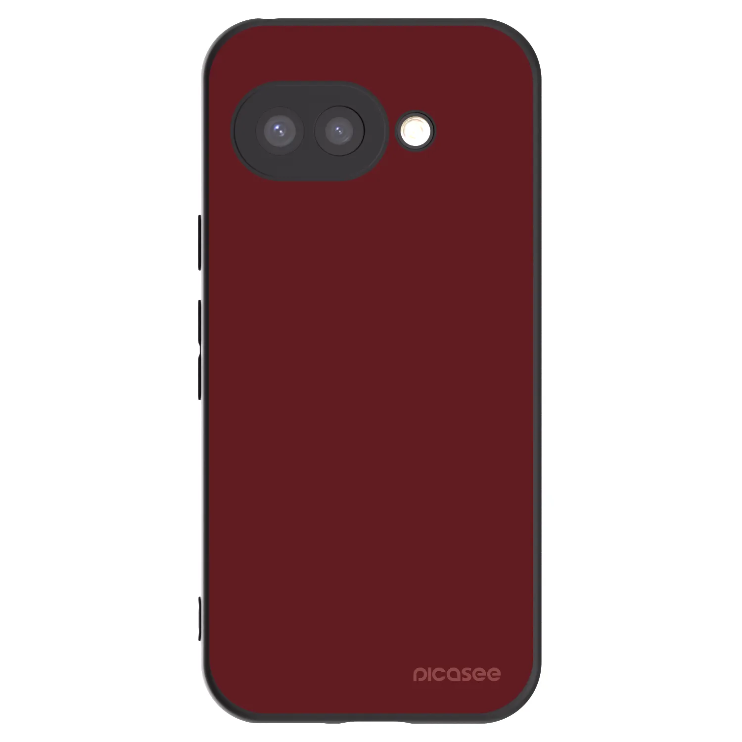 Picasee silikónový čierny obal pre Google Pixel 9a - Red Bliss
