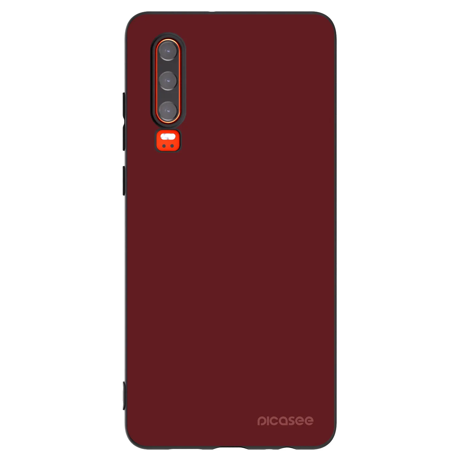 Picasee silikónový čierny obal pre Huawei P30 - Red Bliss