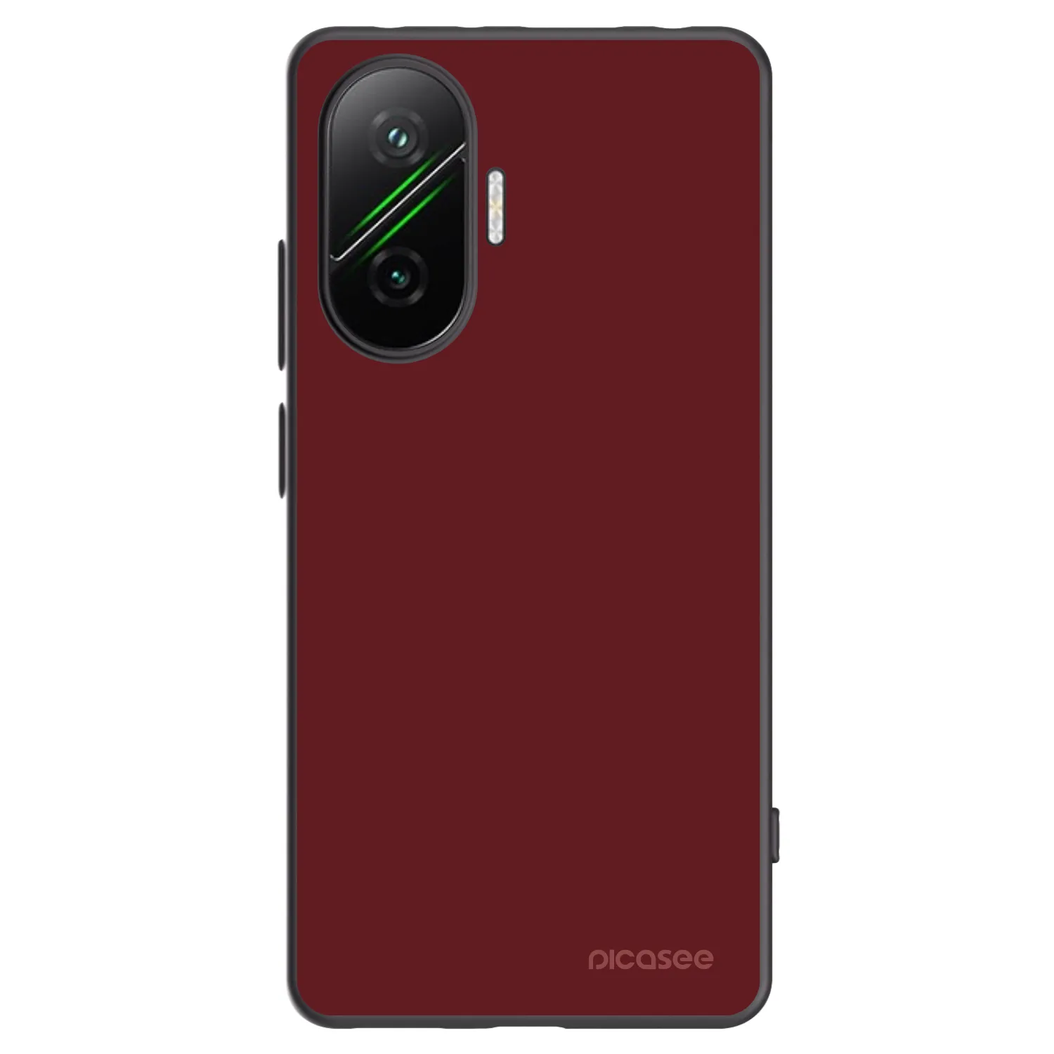 Silikónový čierny obal pre Xiaomi Poco F7 Pro 5G - Red Bliss