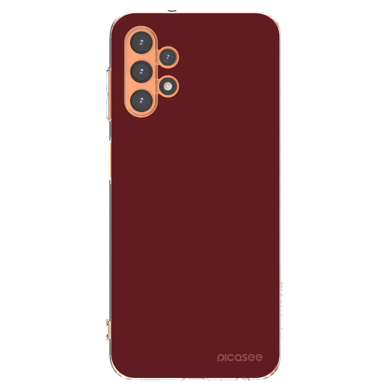 Picasee silikónový prehľadný obal pre Samsung Galaxy A13 5G - Red Bliss