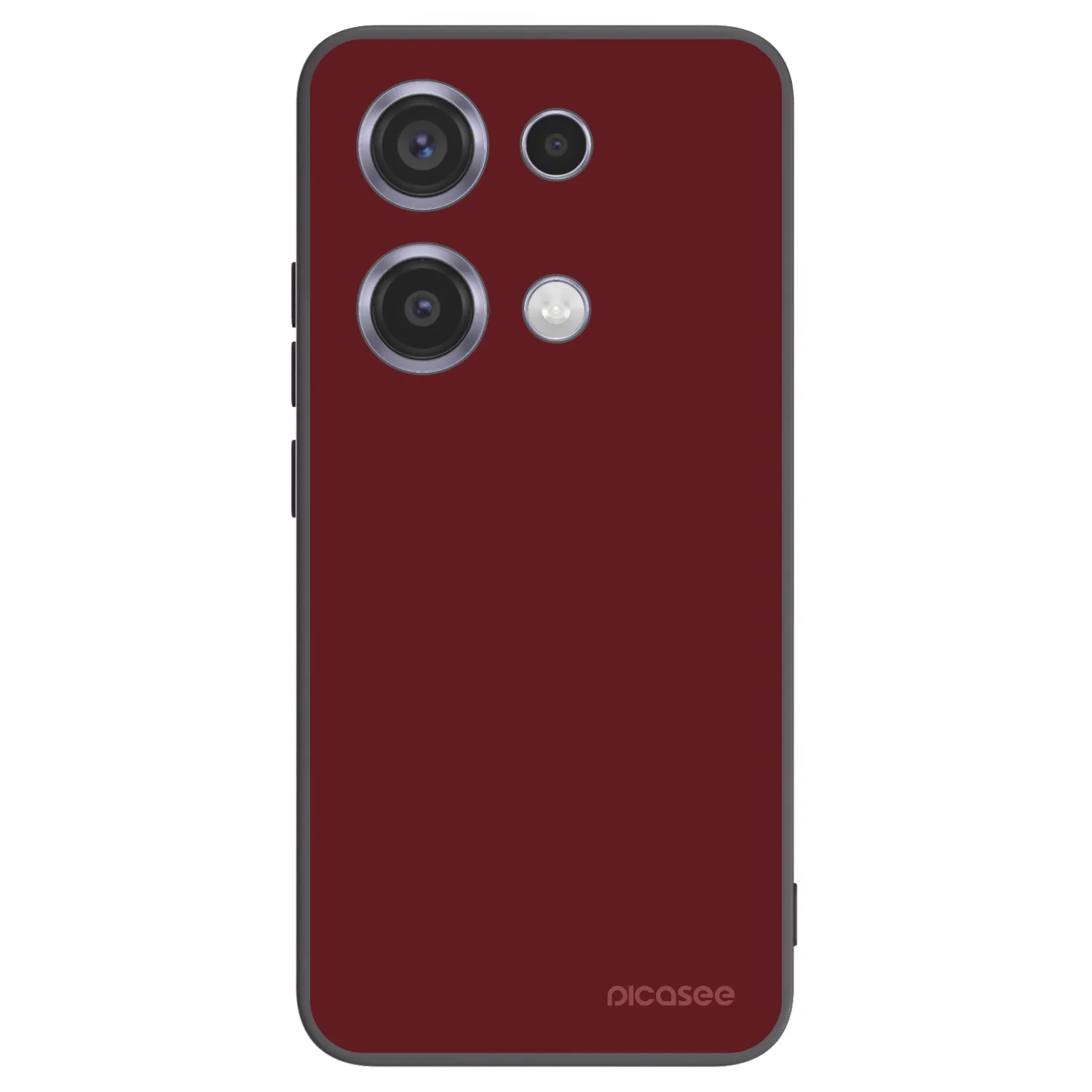 Picasee silikónový čierny obal pre Xiaomi Redmi Note 14S - Red Bliss