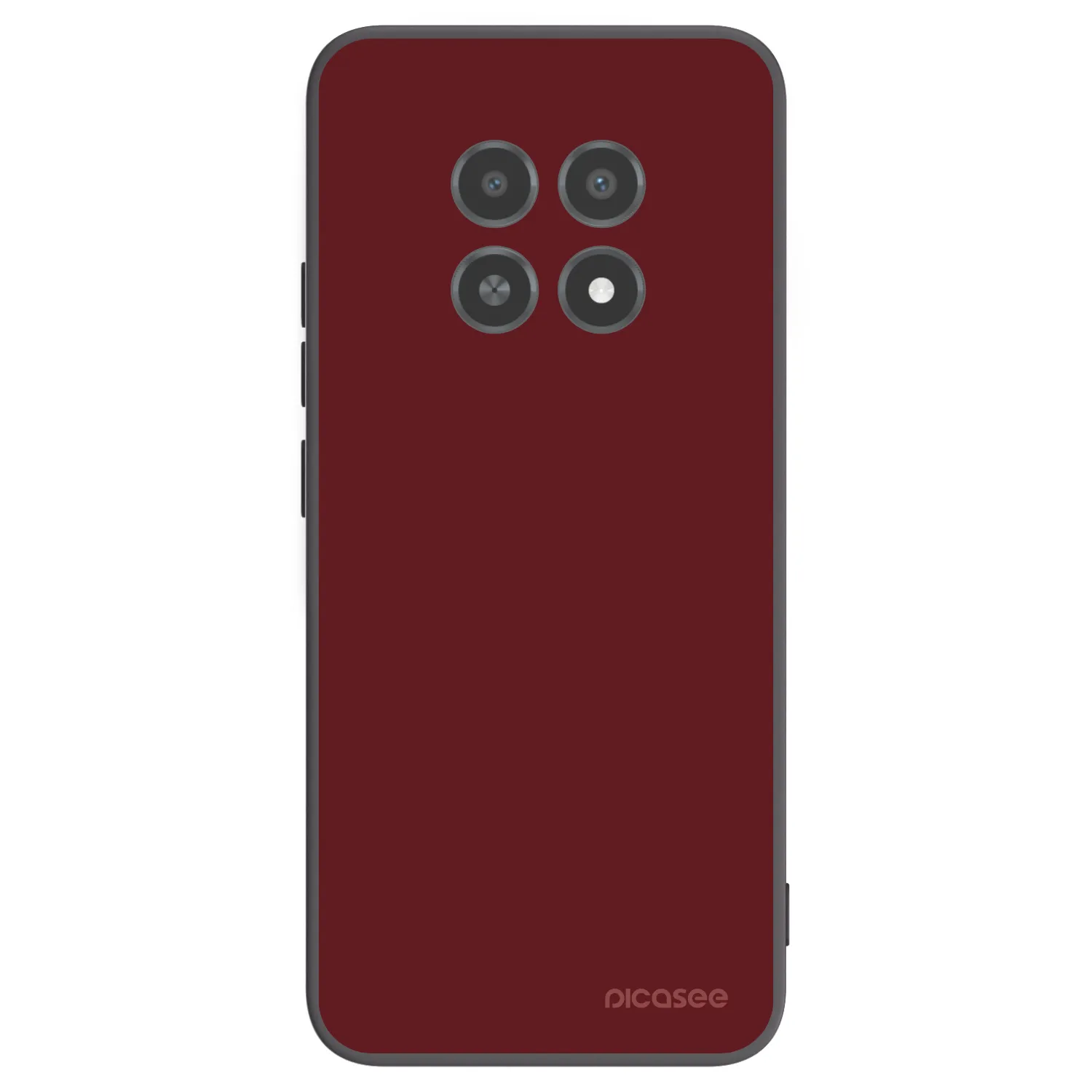 Picasee silikónový čierny obal pre Realme 12X - Red Bliss