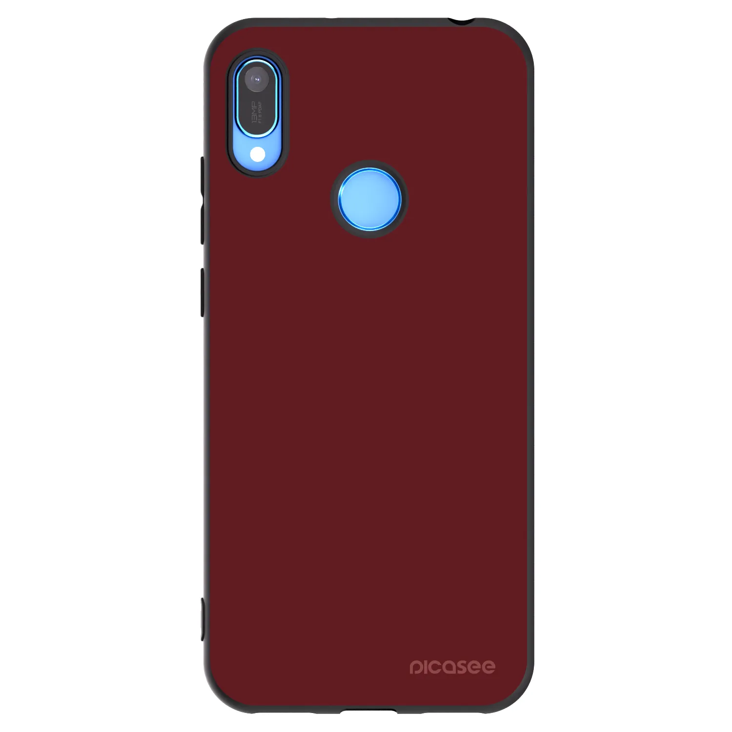Picasee silikónový čierny obal pre Huawei Y6 2019 - Red Bliss