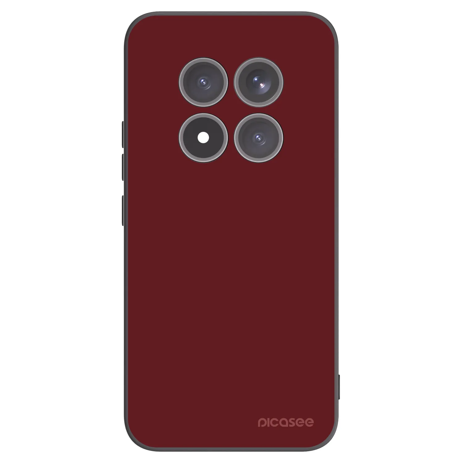 Silikónový čierny obal pre Xiaomi Redmi Note 15 Pro+ - Red Bliss