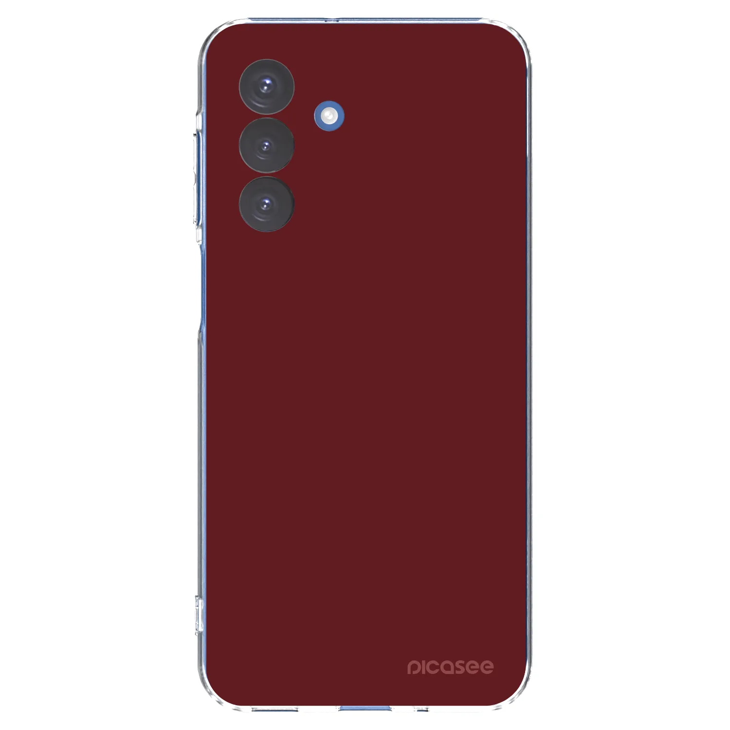 Picasee silikónový prehľadný obal pre Samsung Galaxy A17 5G - Red Bliss