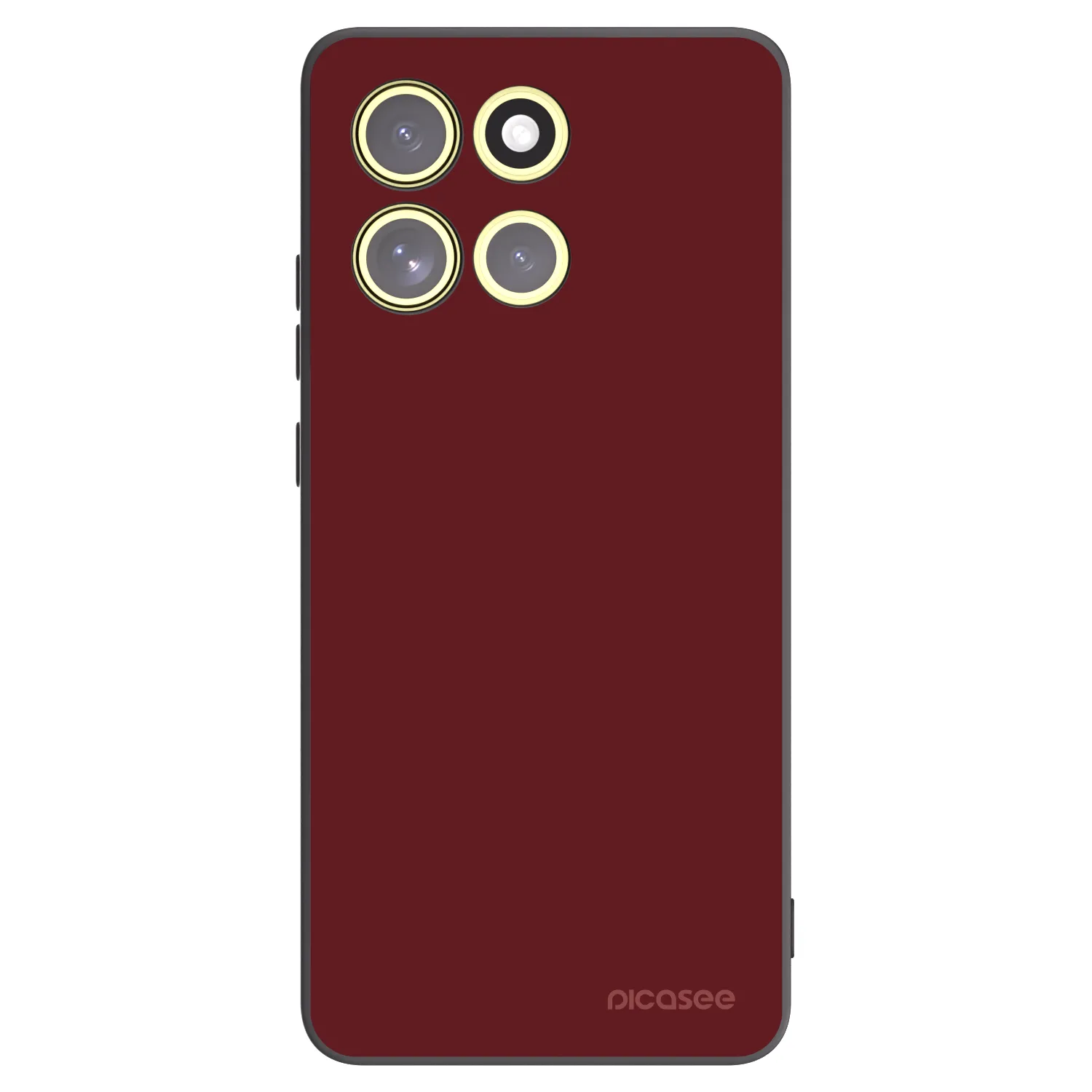 Picasee silikónový čierny obal pre Motorola Moto G86 Power 5G - Red Bliss