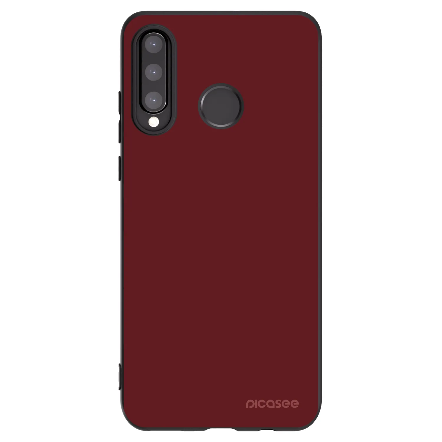 Picasee silikónový čierny obal pre Huawei P30 Lite - Red Bliss