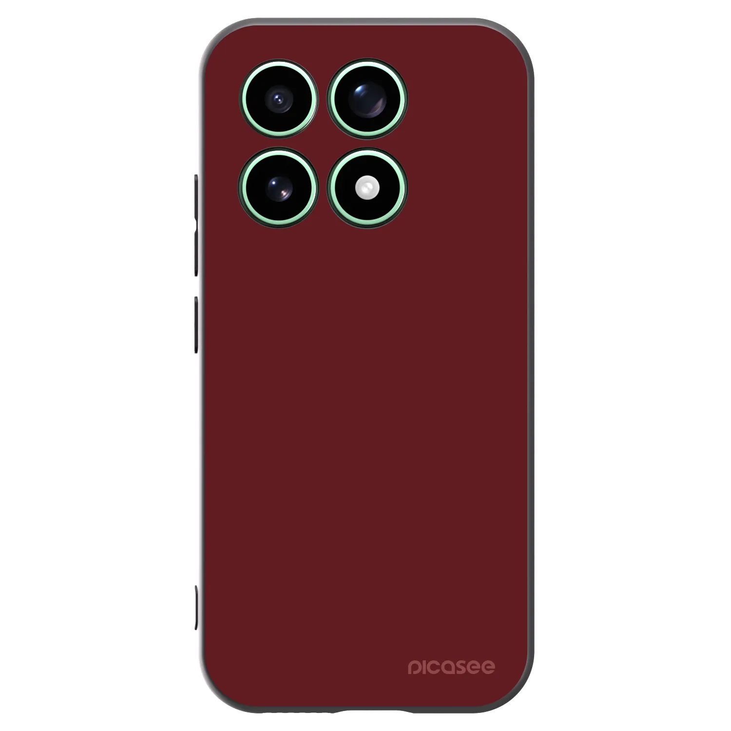 Picasee silikónový čierny obal pre Xiaomi 17 - Red Bliss
