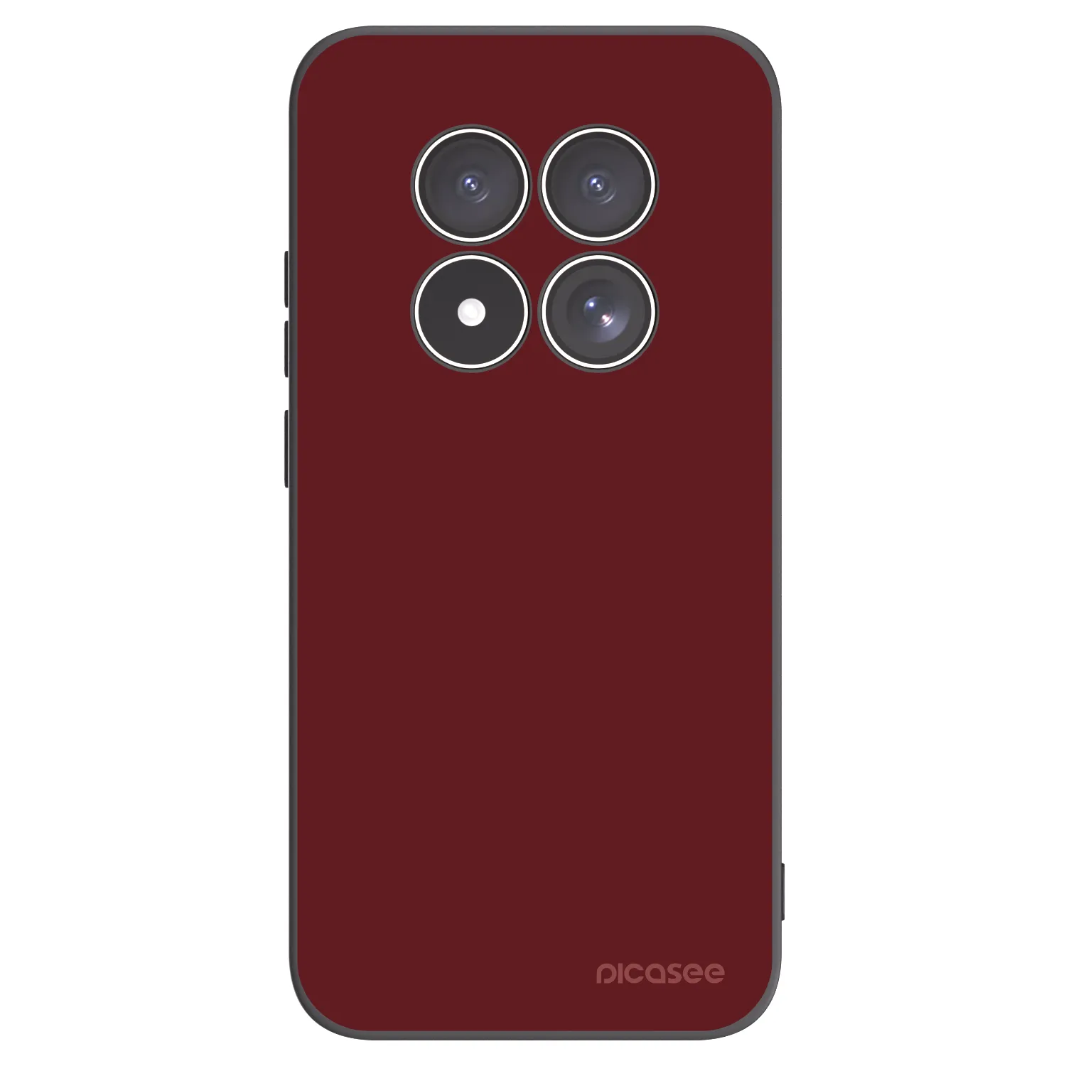 Picasee silikónový čierny obal pre Xiaomi Redmi Note 15 Pro 5G - Red Bliss