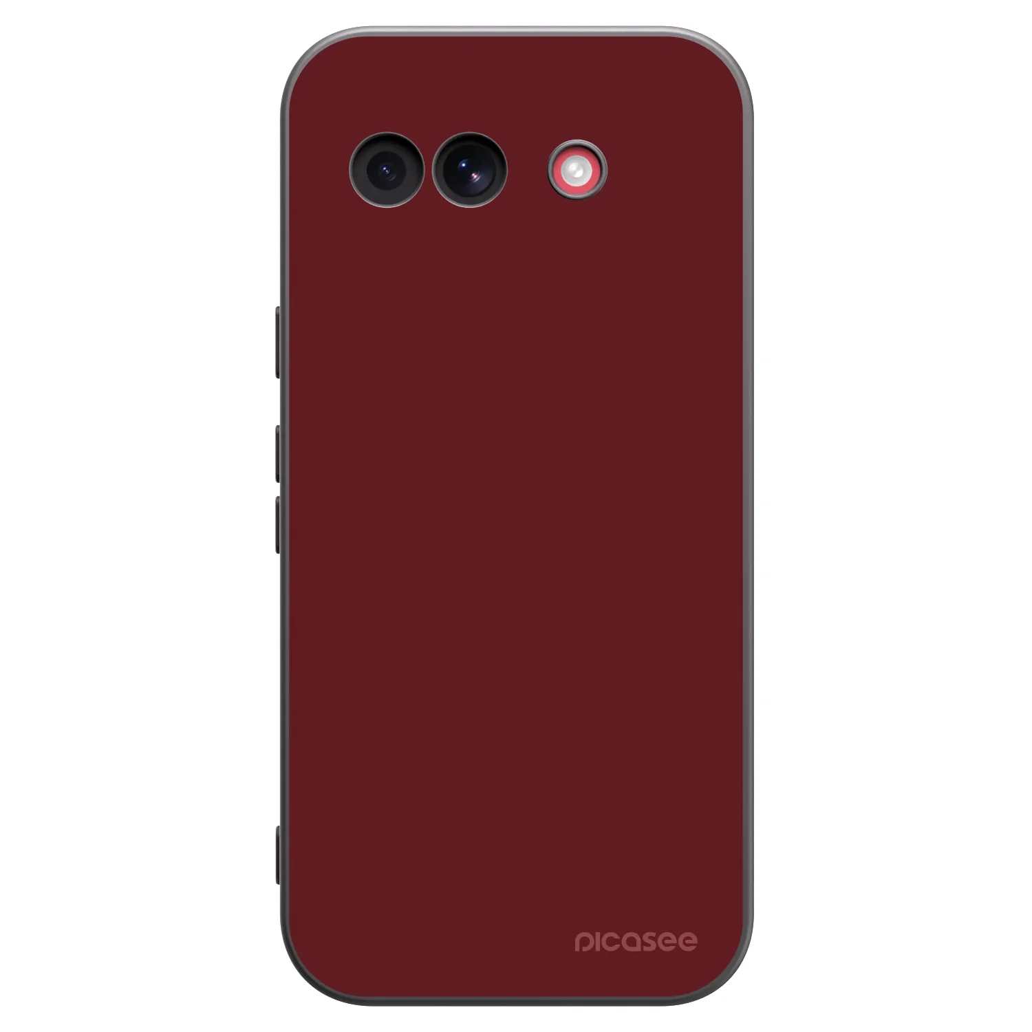 Picasee silikónový čierny obal pre Google Pixel 10a - Red Bliss