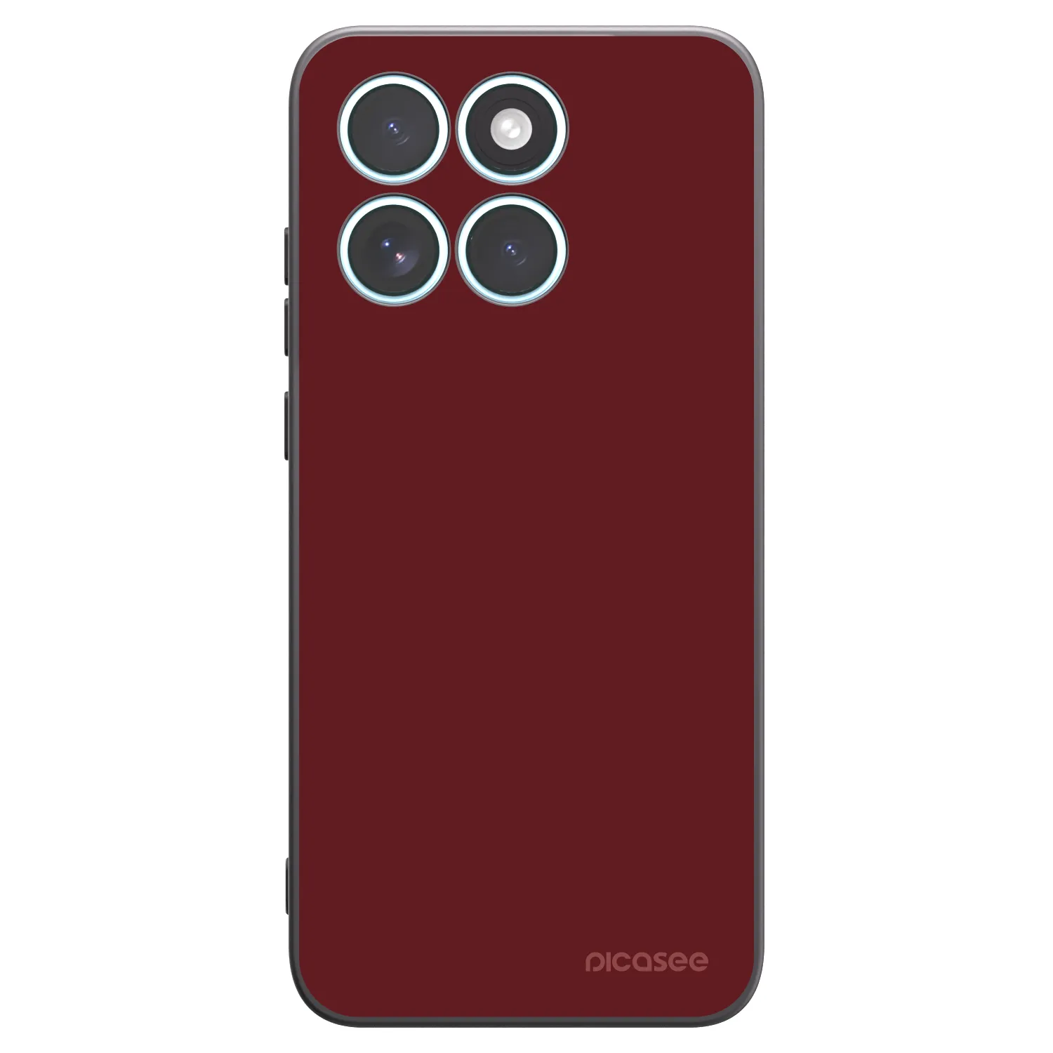 Picasee silikónový čierny obal pre Motorola Edge 70 Fusion - Red Bliss