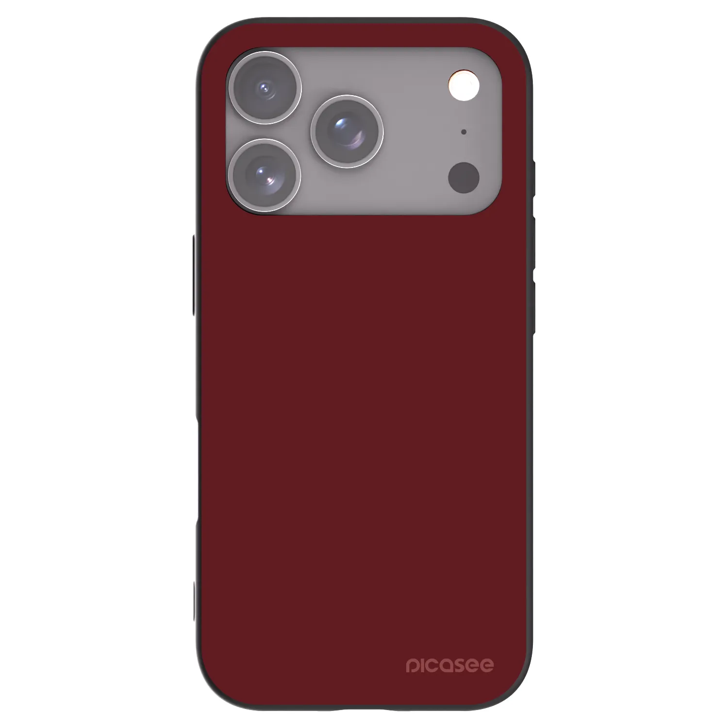 Picasee silikónový čierny obal pre Apple iPhone 18 Pro - Red Bliss