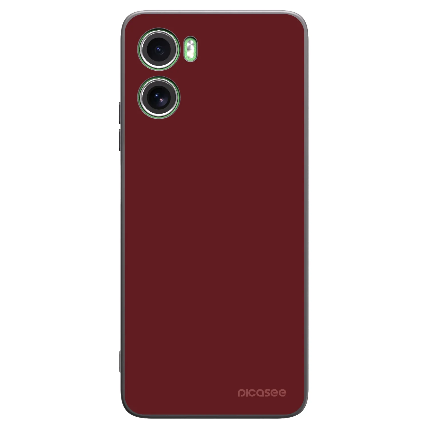 Picasee silikónový čierny obal pre Motorola Moto G06 - Red Bliss