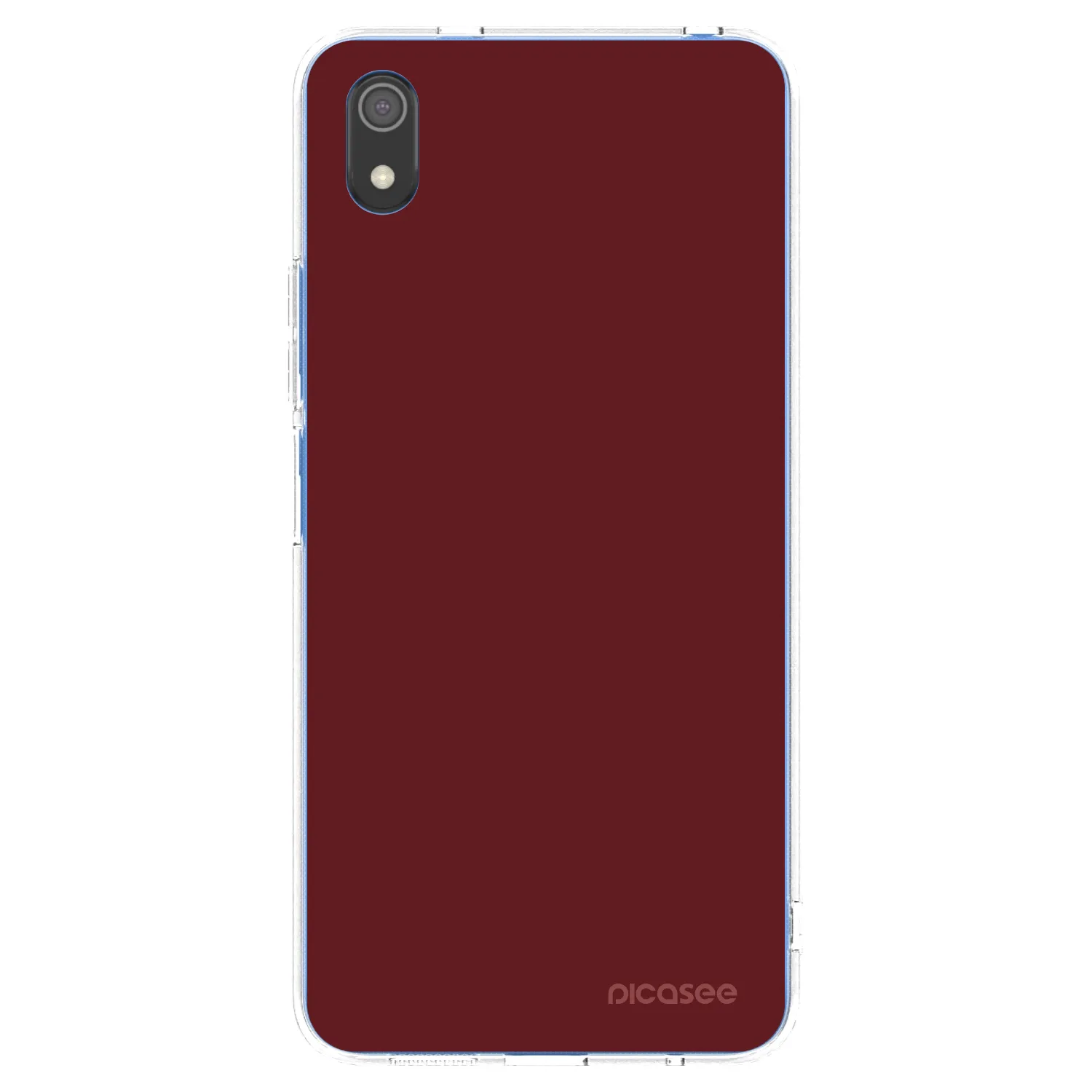 Picasee silikónový prehľadný obal pre Xiaomi Redmi 7A - Red Bliss