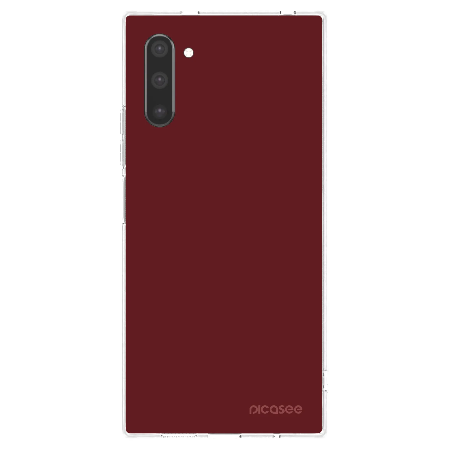 Picasee silikónový prehľadný obal pre Samsung Galaxy Note 10 N970F - Red Bliss