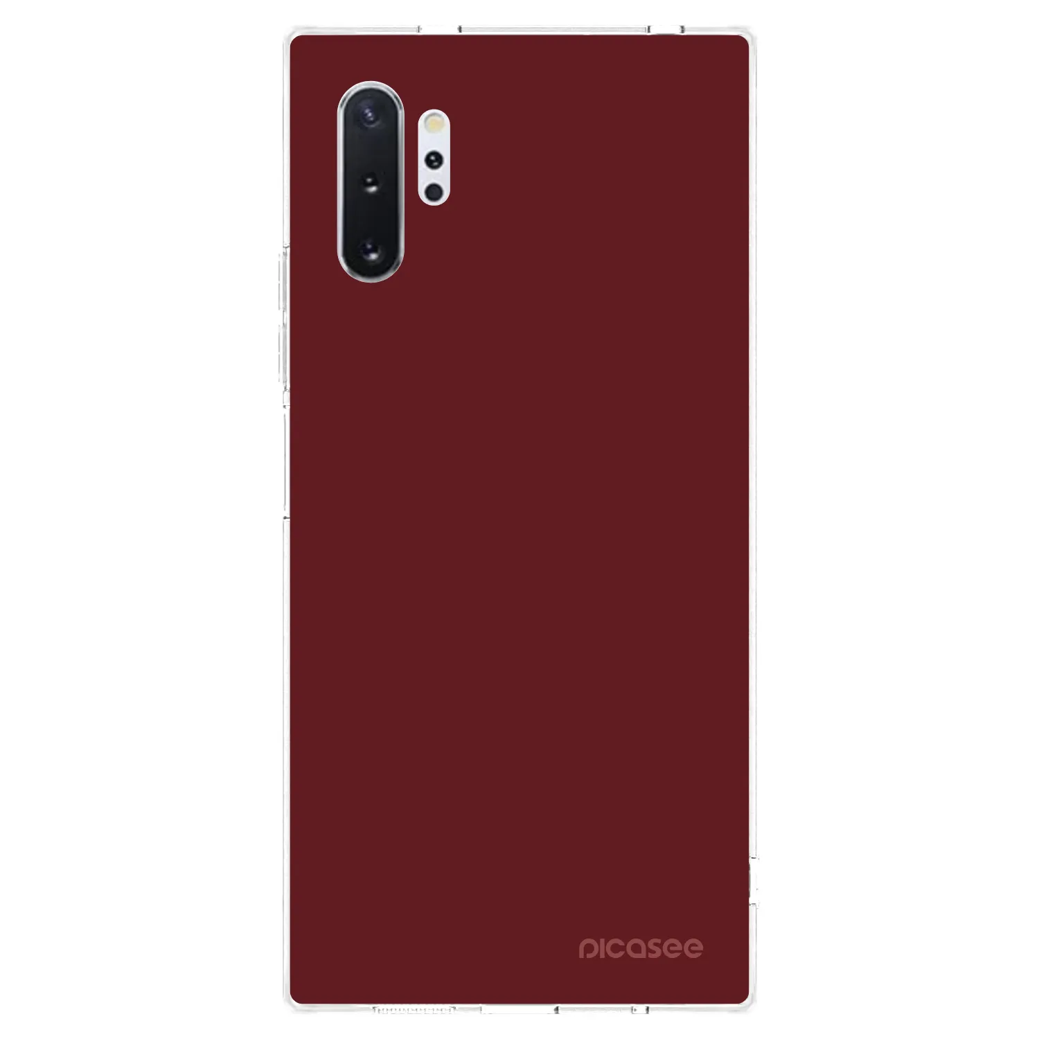 Picasee silikónový prehľadný obal pre Samsung Galaxy Note 10+ N975F - Red Bliss