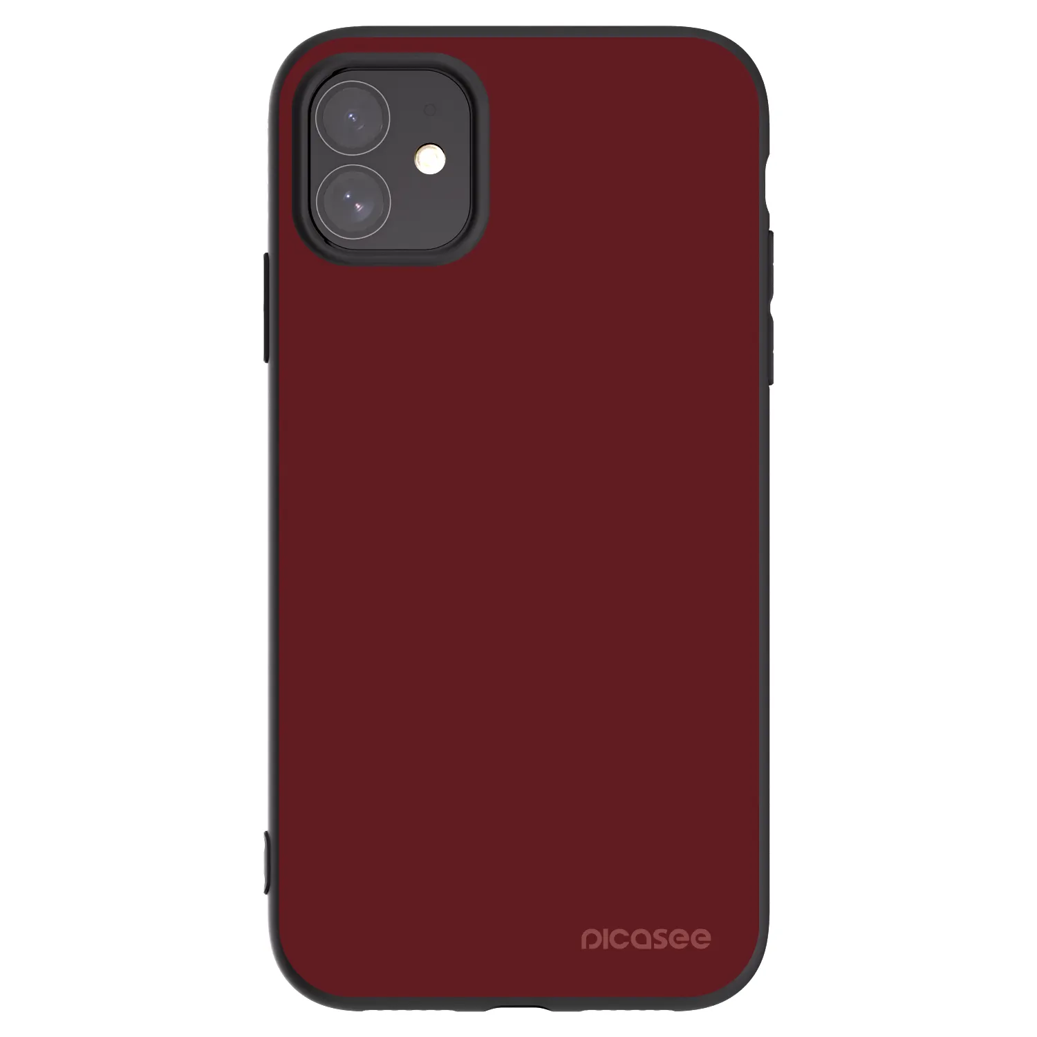 Picasee silikónový čierny obal pre Apple iPhone 11 - Red Bliss