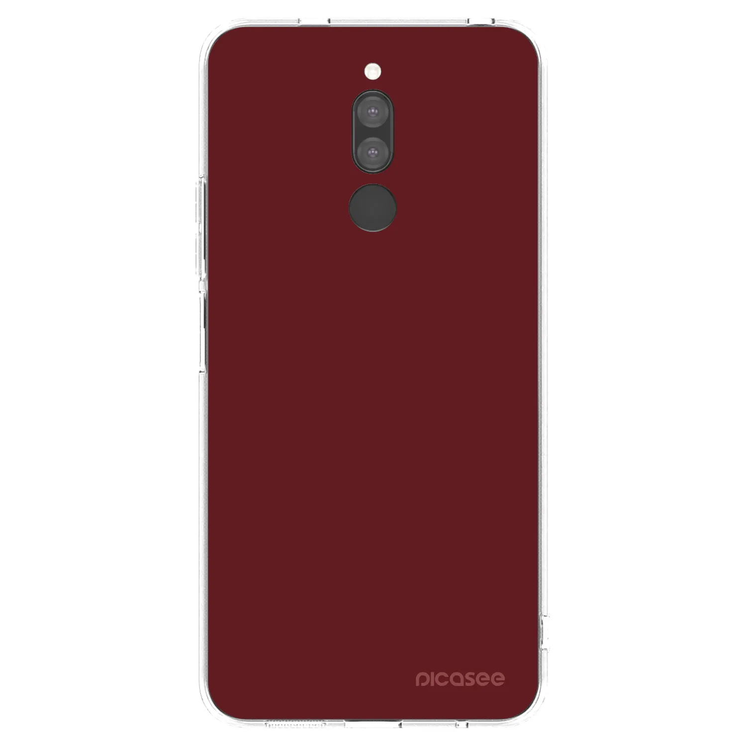Silikónový prehľadný obal pre Xiaomi Redmi 8 - Red Bliss