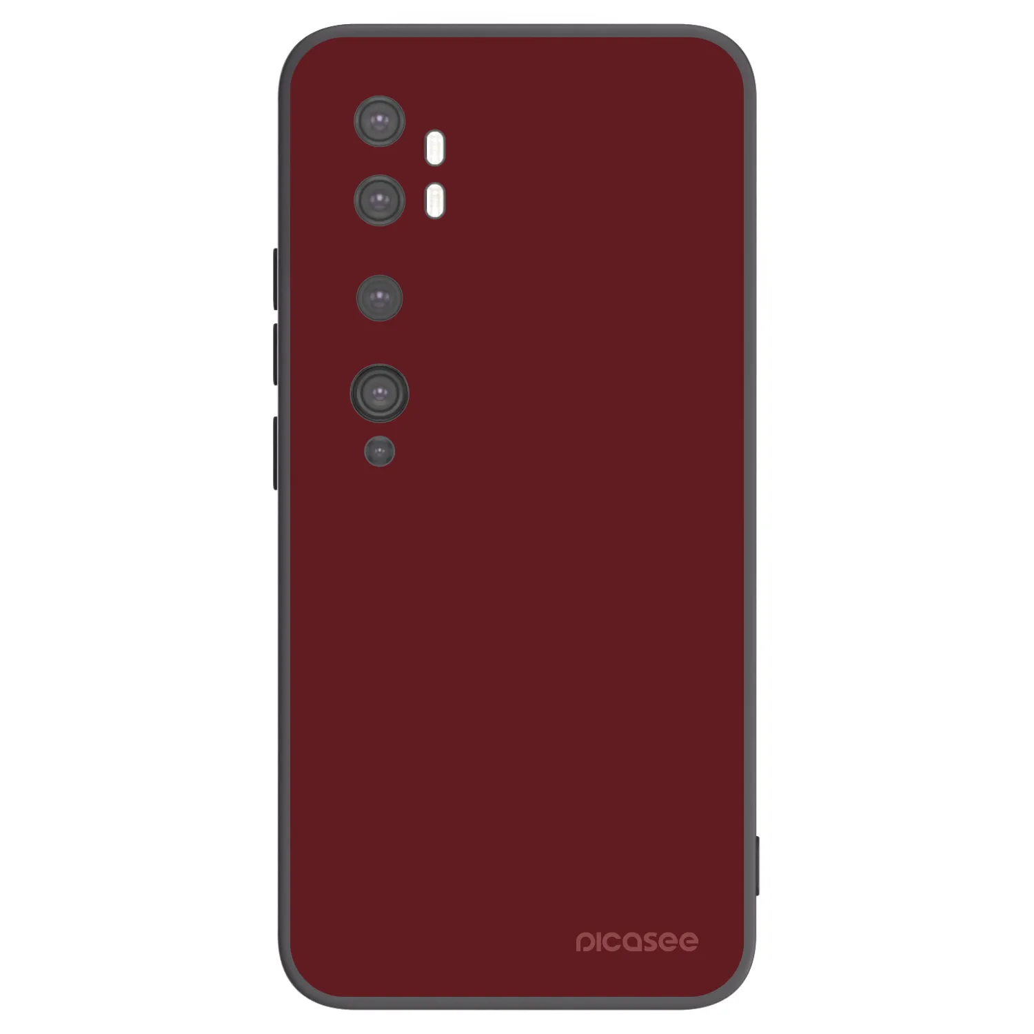 Picasee silikónový čierny obal pre Xiaomi Mi Note 10 (Pro) - Red Bliss