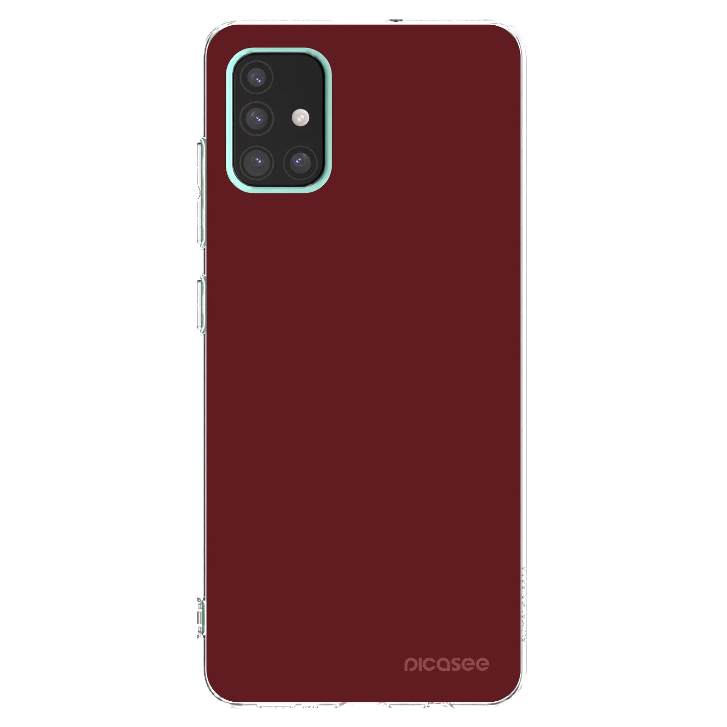Silikónový prehľadný obal pre Samsung Galaxy A51 A515F - Red Bliss