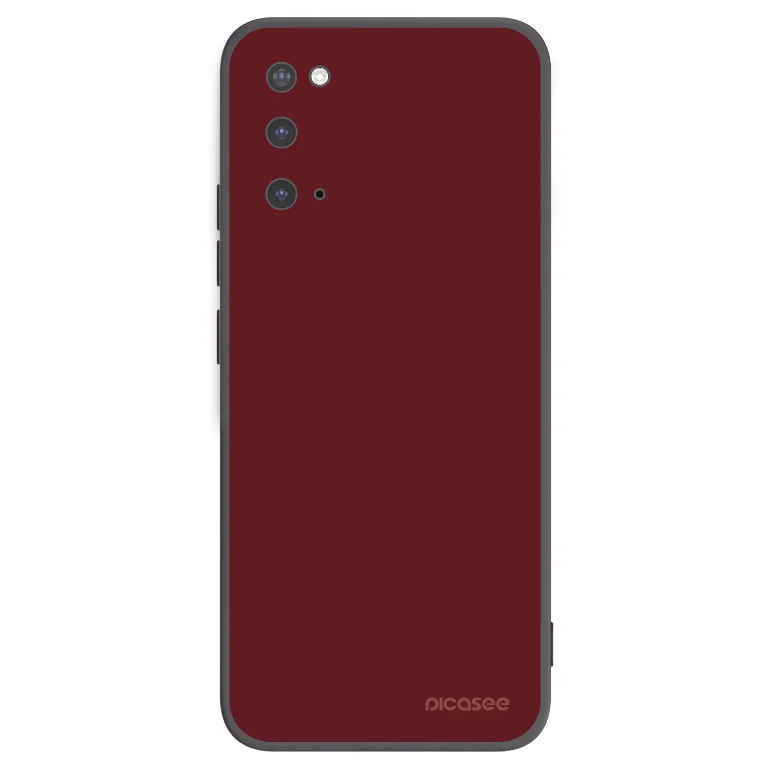 Picasee silikónový čierny obal pre Samsung Galaxy S20 G980F - Red Bliss