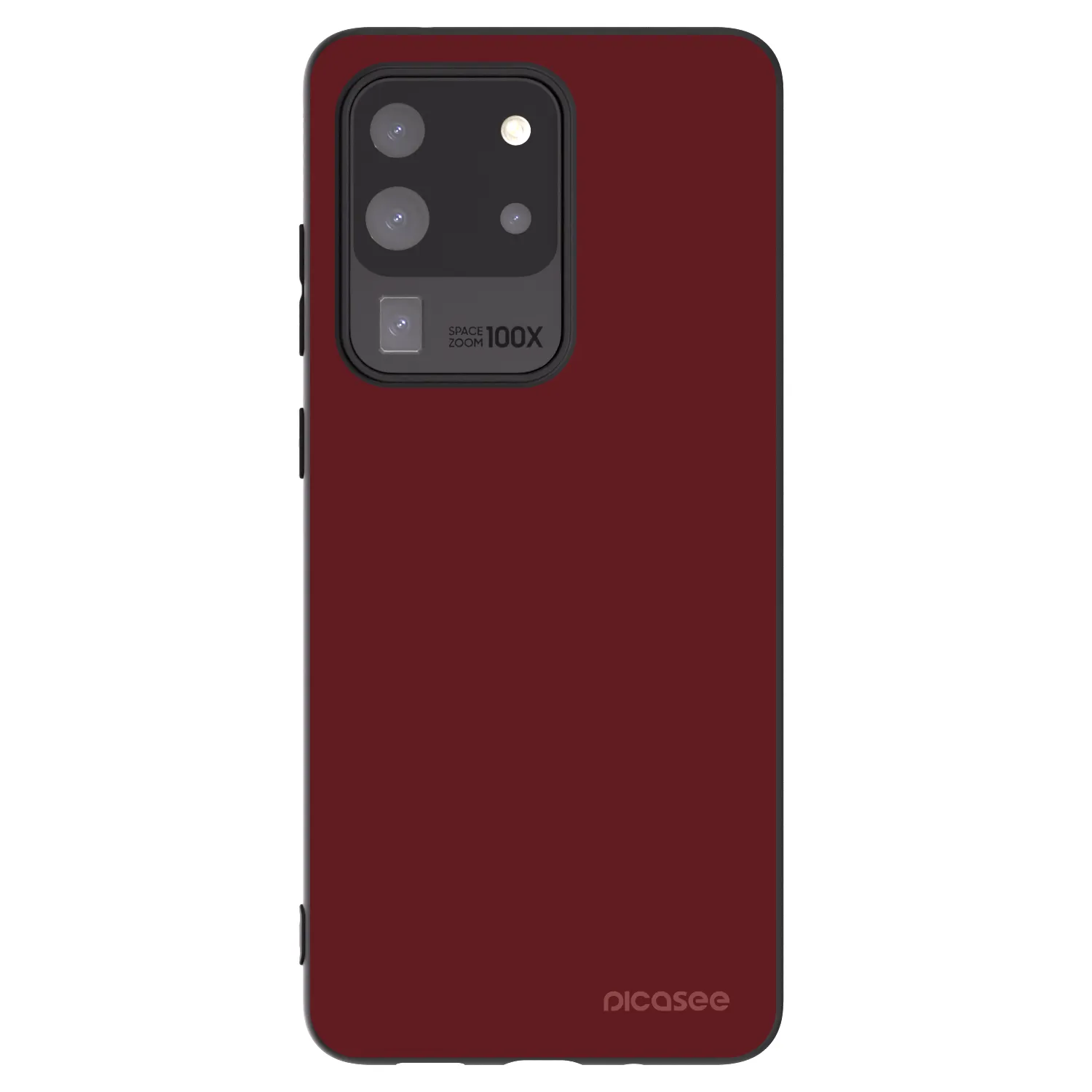 Picasee silikónový čierny obal pre Samsung Galaxy S20 Ultra 5G G988F - Red Bliss