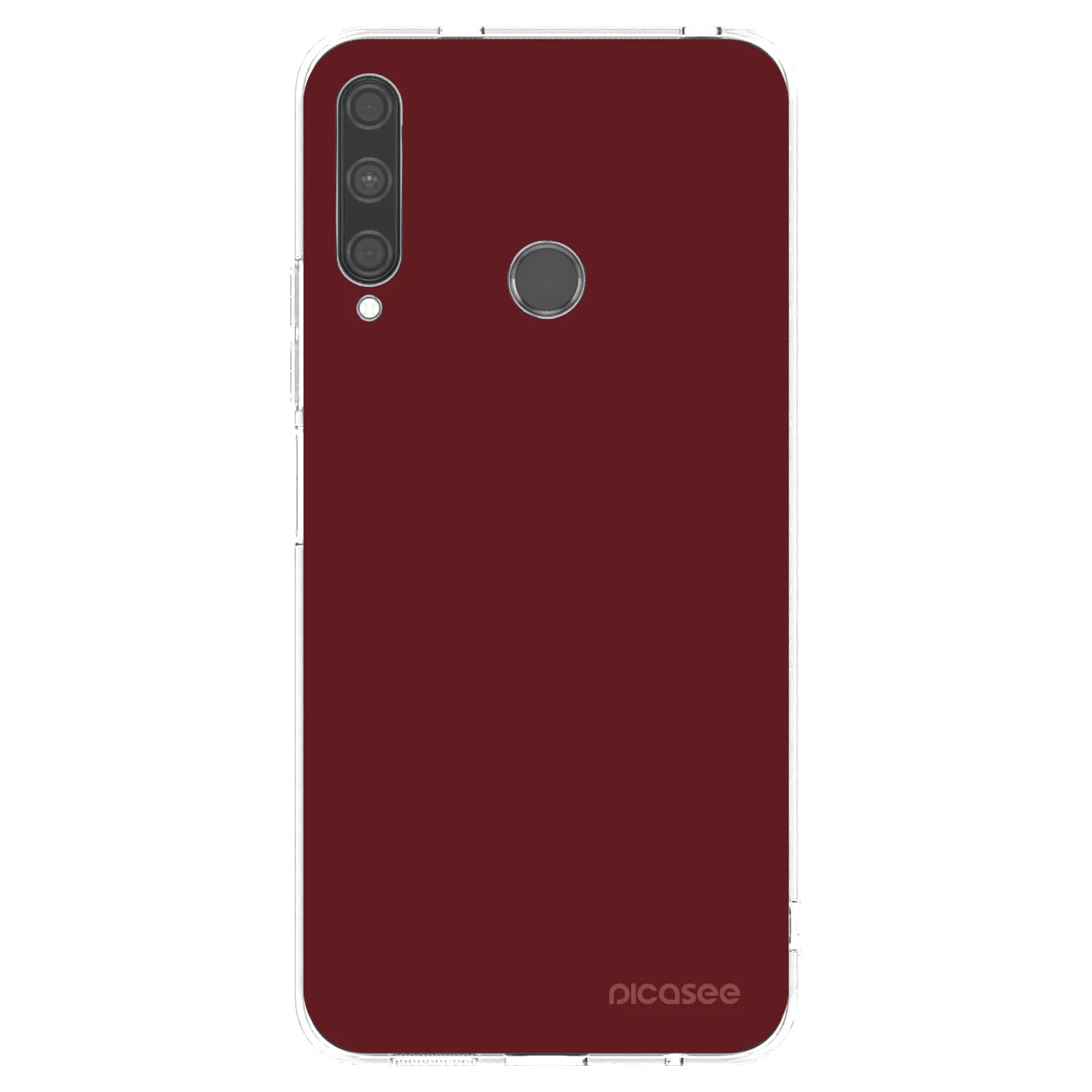 Picasee silikónový prehľadný obal pre Huawei P40 Lite E - Red Bliss