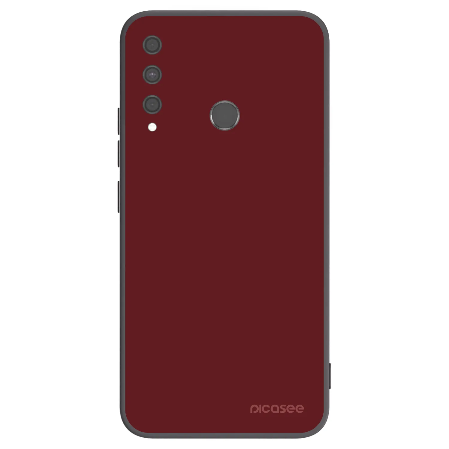 Picasee silikónový čierny obal pre Huawei P40 Lite E - Red Bliss