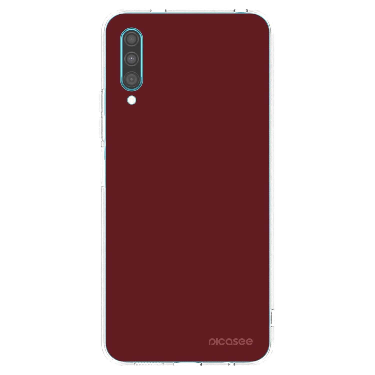 Picasee silikónový prehľadný obal pre Samsung Galaxy A30s A307F - Red Bliss