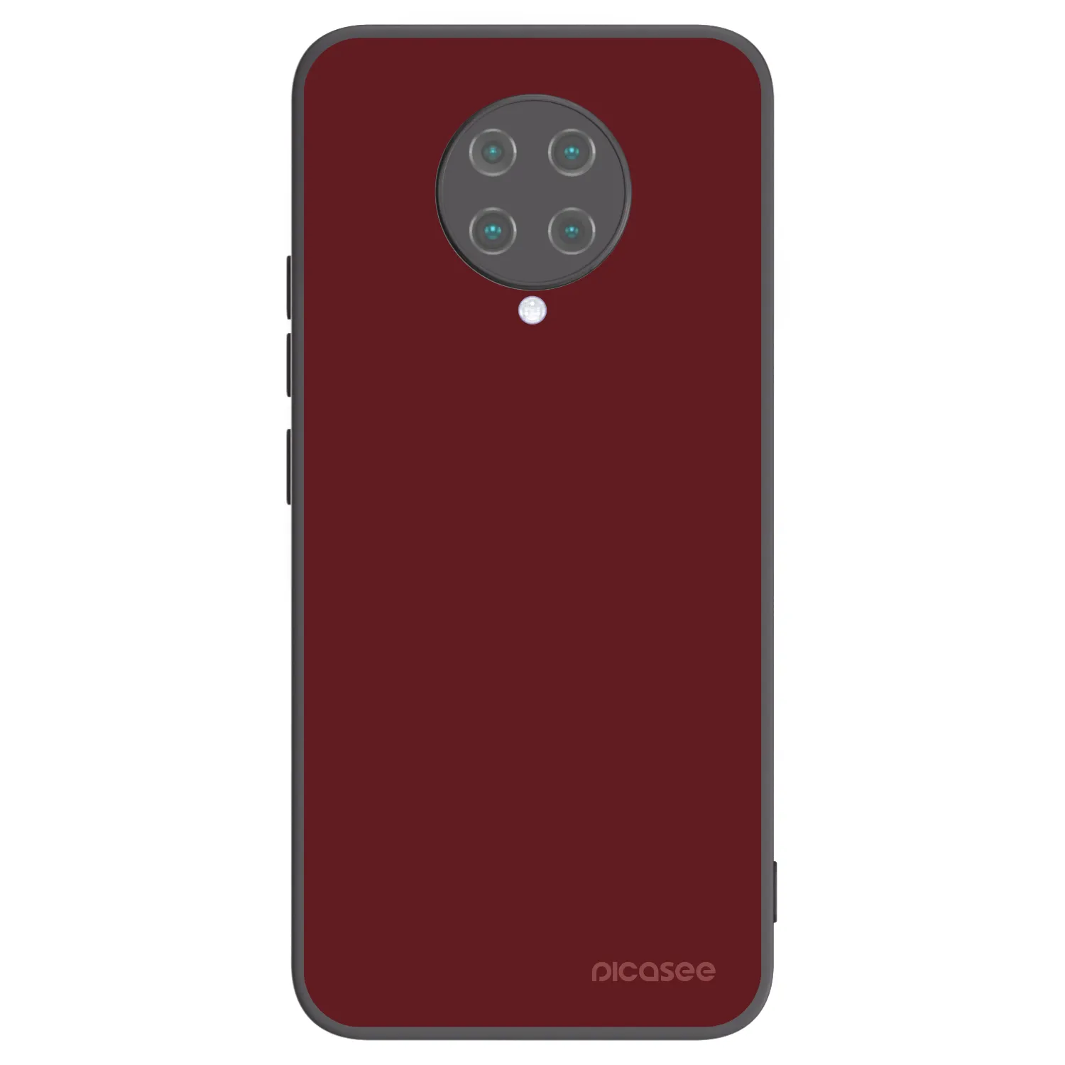 Picasee silikónový čierny obal pre Xiaomi Poco F2 Pro - Red Bliss