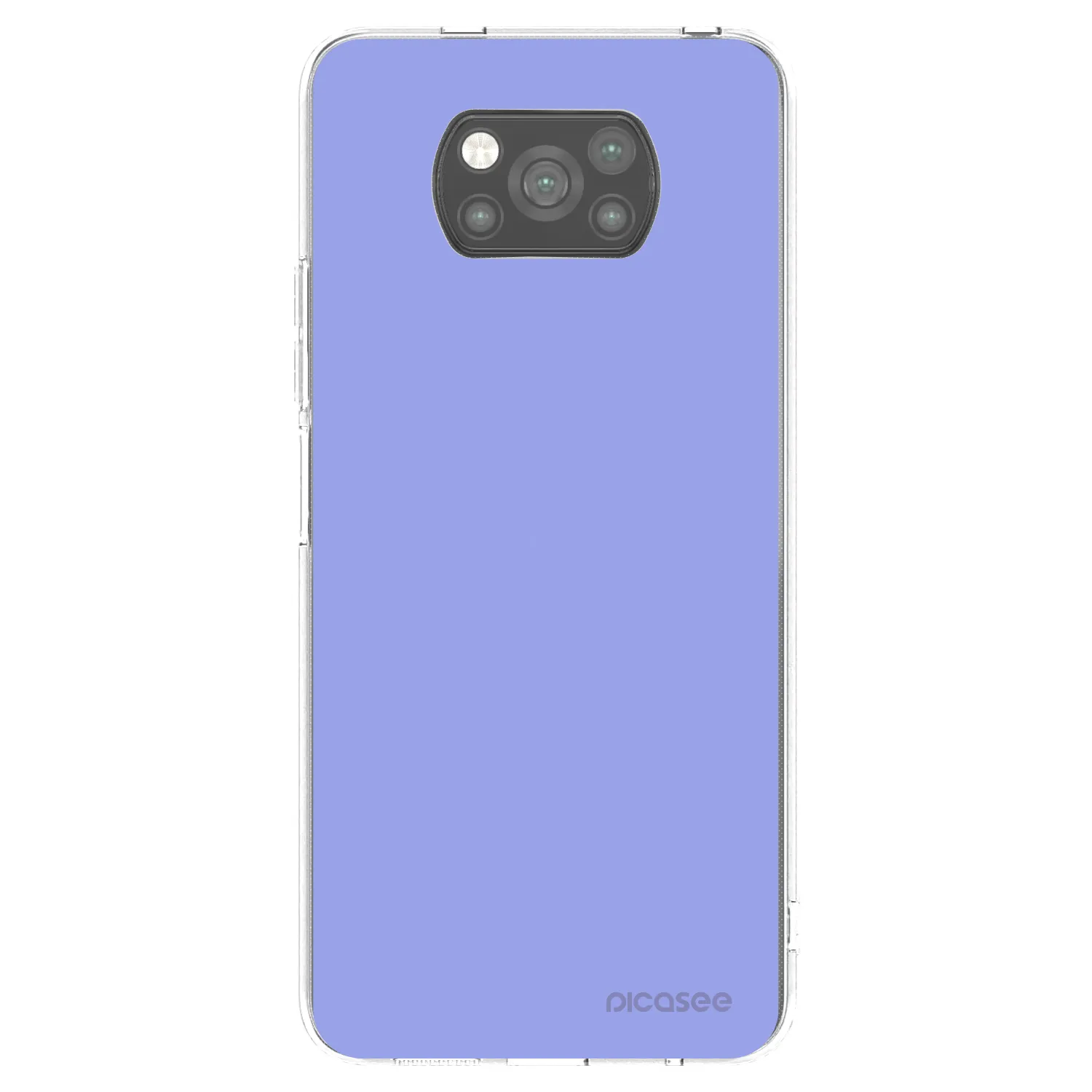 Picasee silikónový čierny obal pre Xiaomi Poco X3 - Sky Whisper