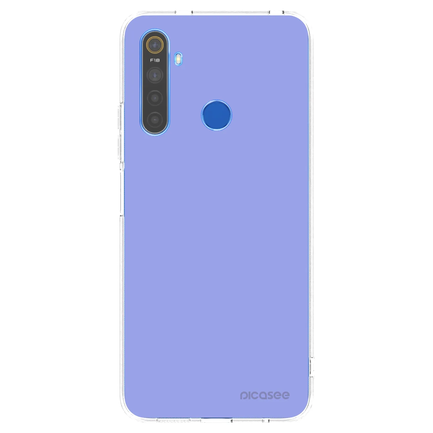 Picasee silikónový prehľadný obal pre Realme 5 - Sky Whisper